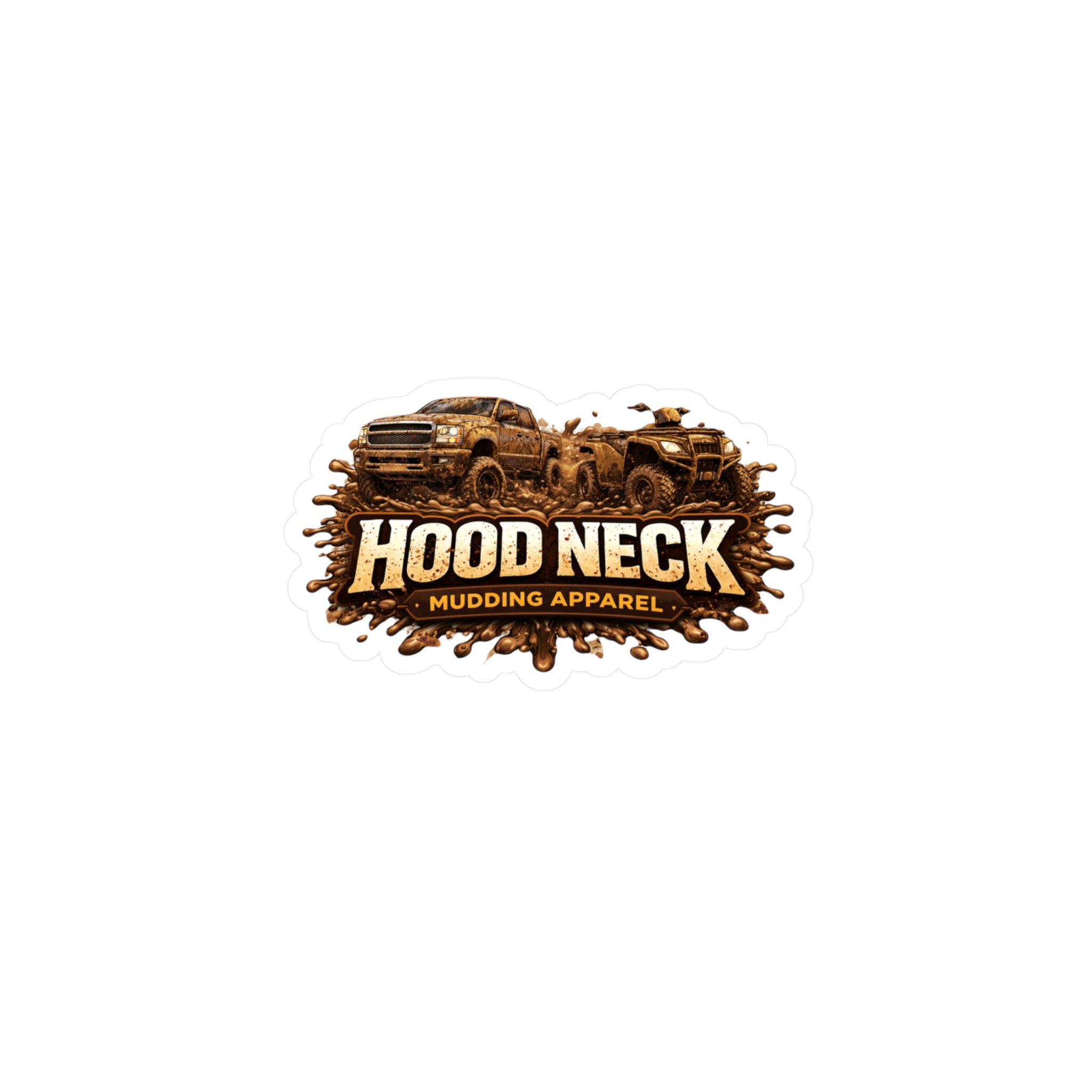HoodNeck Kiss-Cut Vinyl Decal