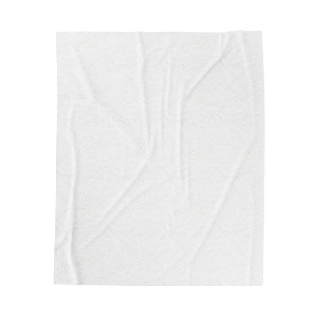 Velveteen Plush throw — "Little Bit Hood, Little Bit Redneck" by Printify