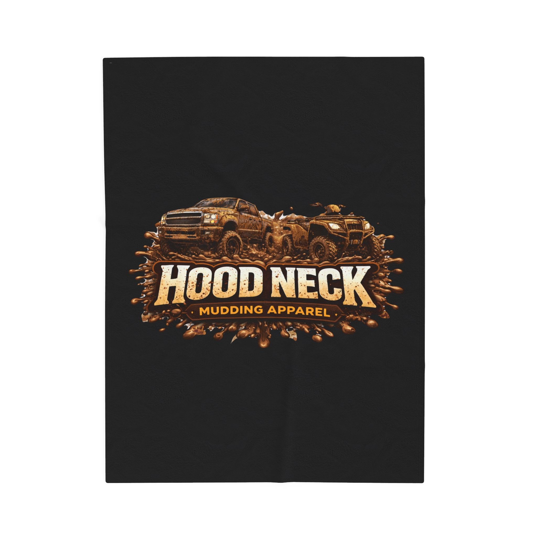 HoodNeck Plush throw