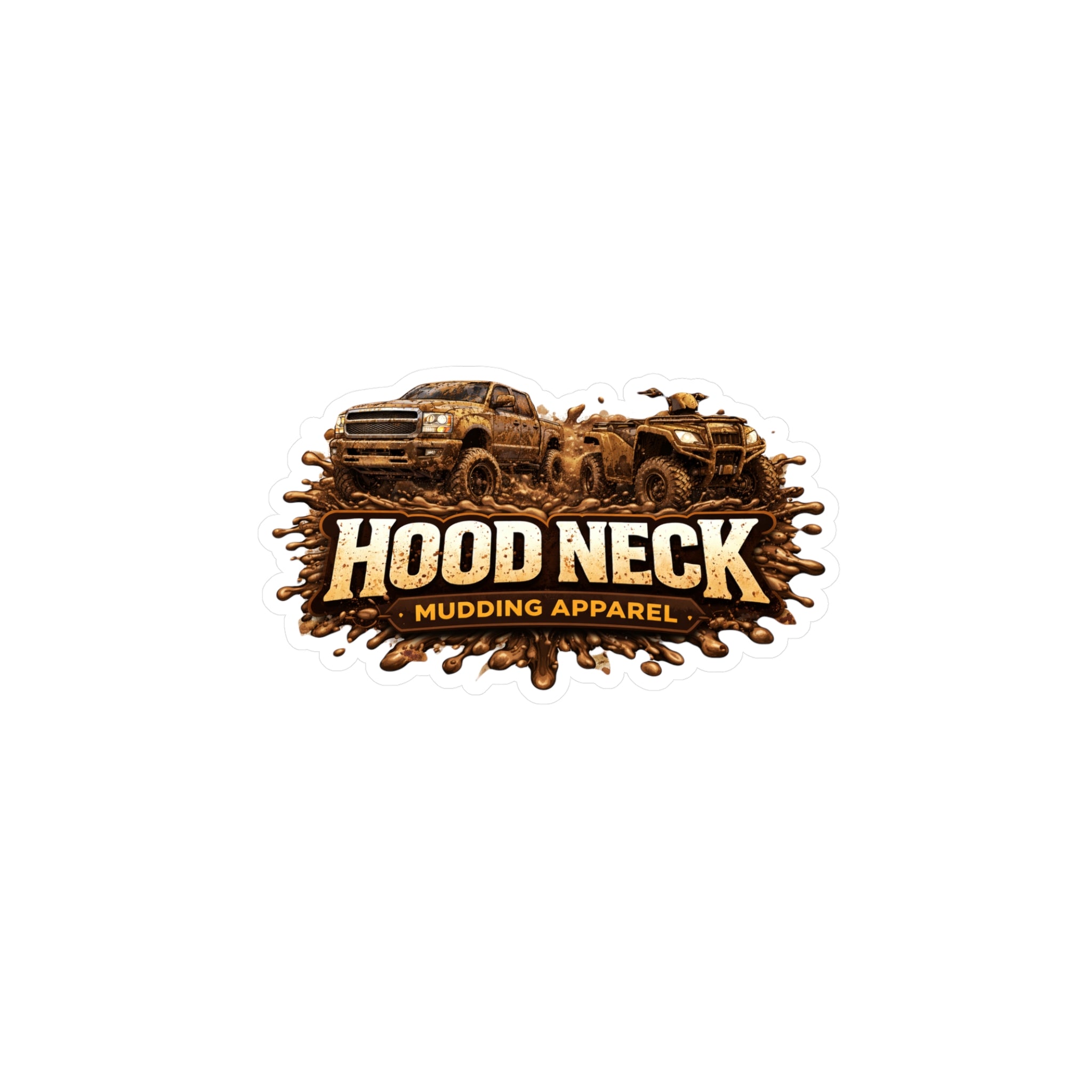 HoodNeck Kiss-Cut Vinyl Decal