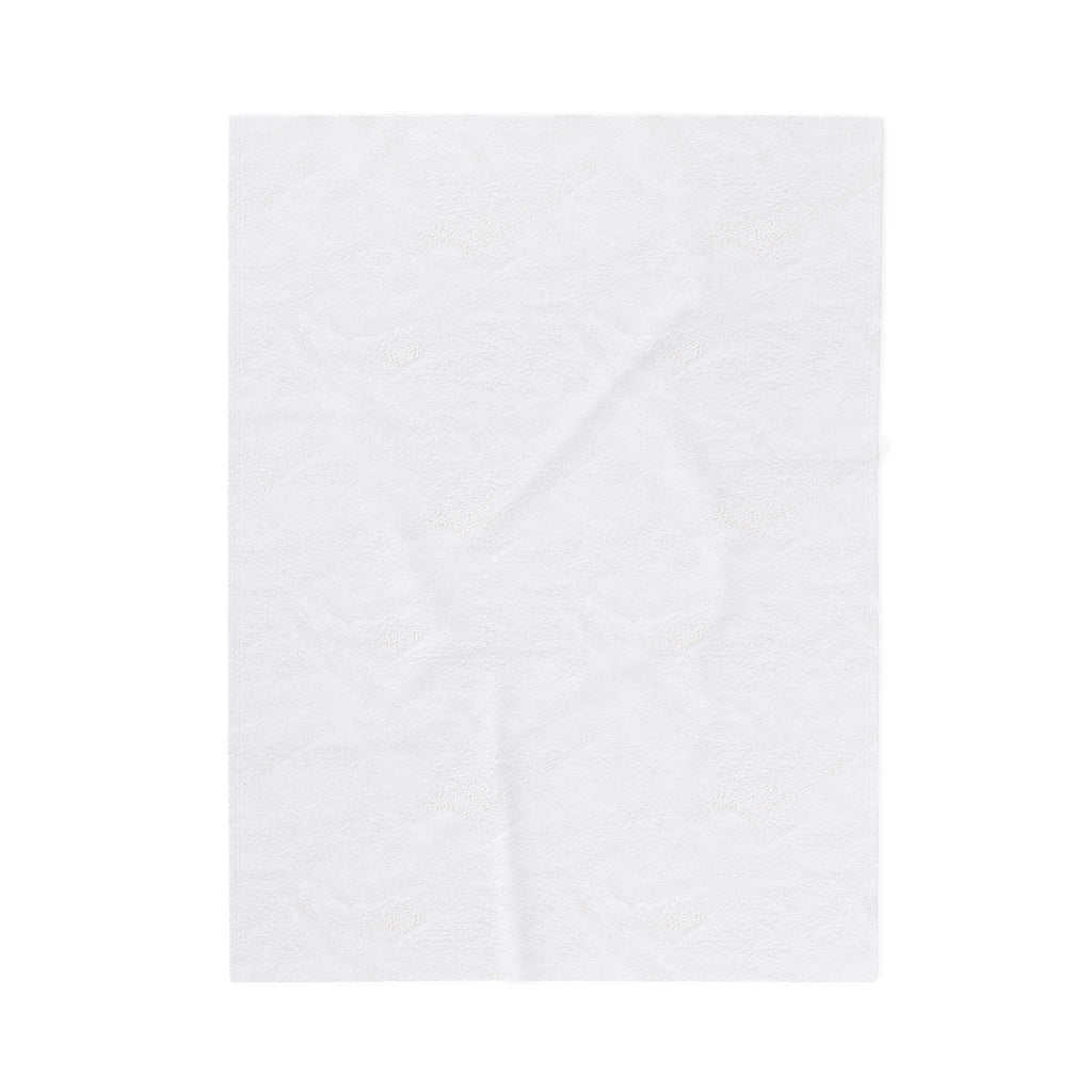 Velveteen Plush throw — "Little Bit Hood, Little Bit Redneck" by Printify