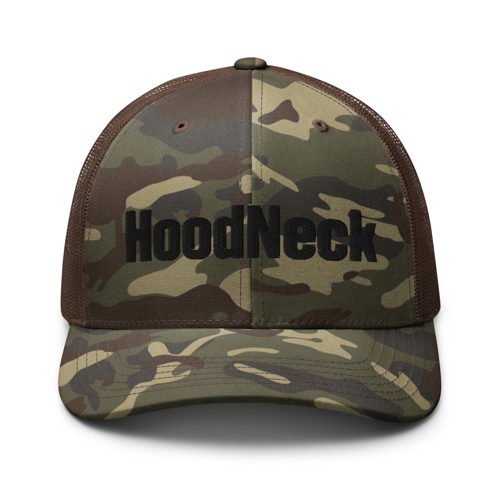 HoodNeck - Camouflage trucker hat by HoodNeck