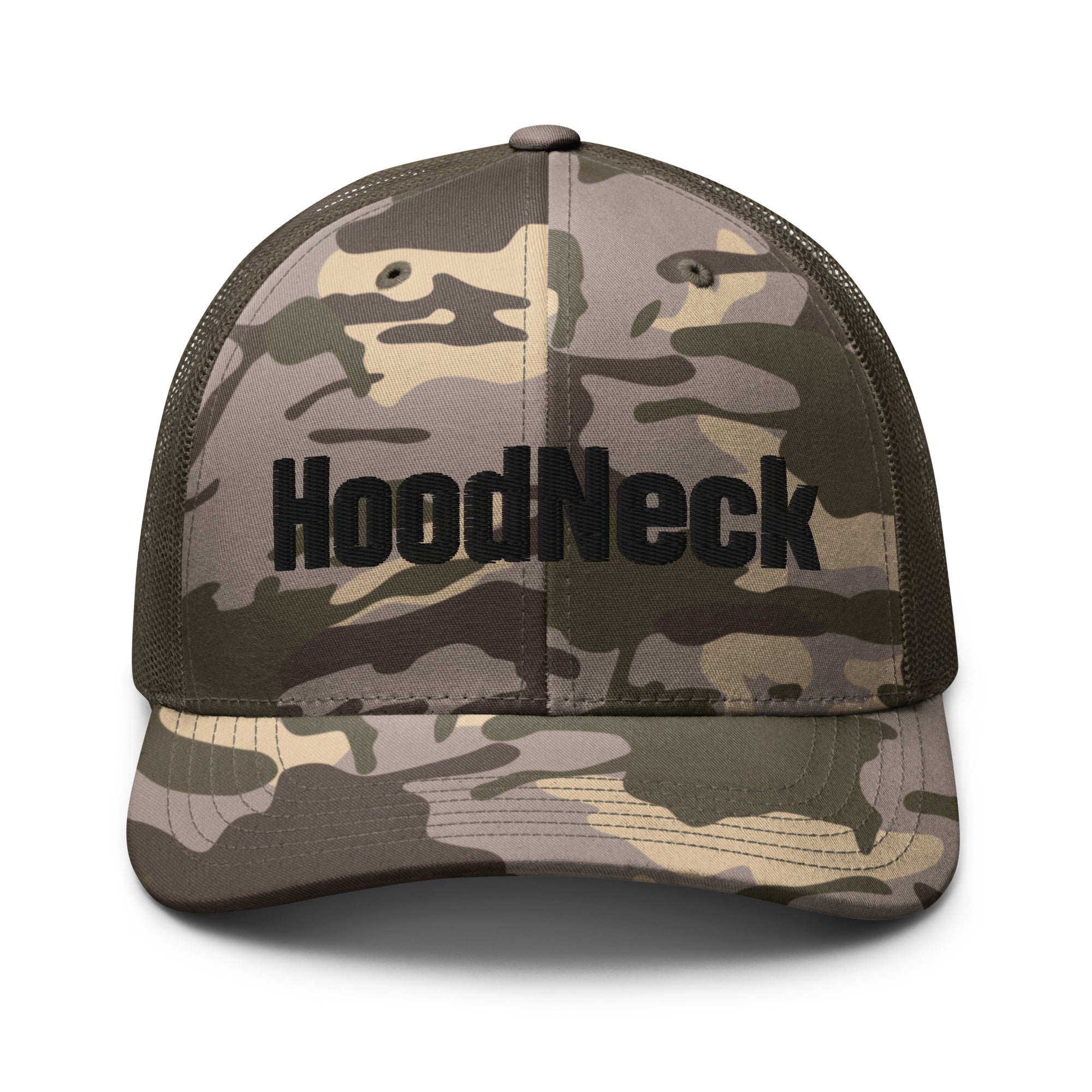 HoodNeck - Camouflage trucker hat by HoodNeck