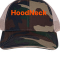 Camo trucker hat by HoodNeck