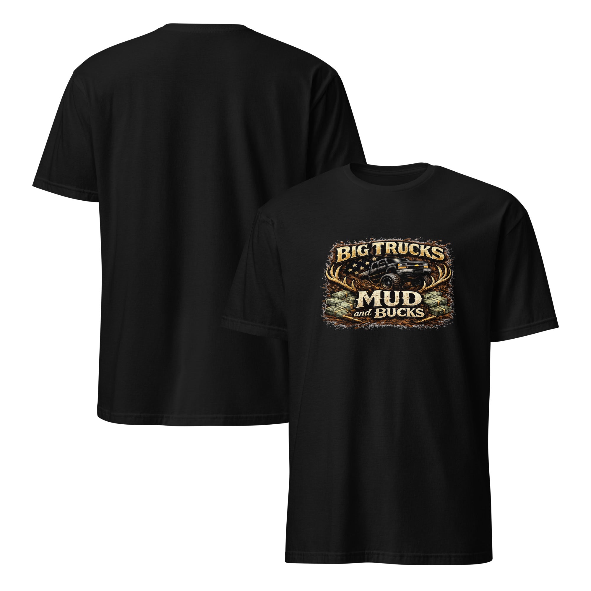 HoodNeck mud & bucks T-Shirt by HoodNeck