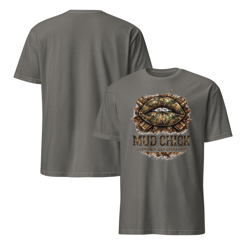 camo Mud Chick T-Shirt by HoodNeck