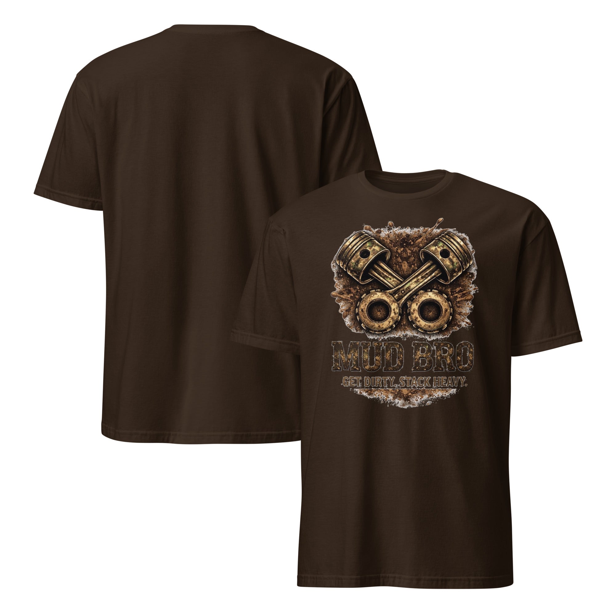 Camo Mud Bro T-Shirt by HoodNeck