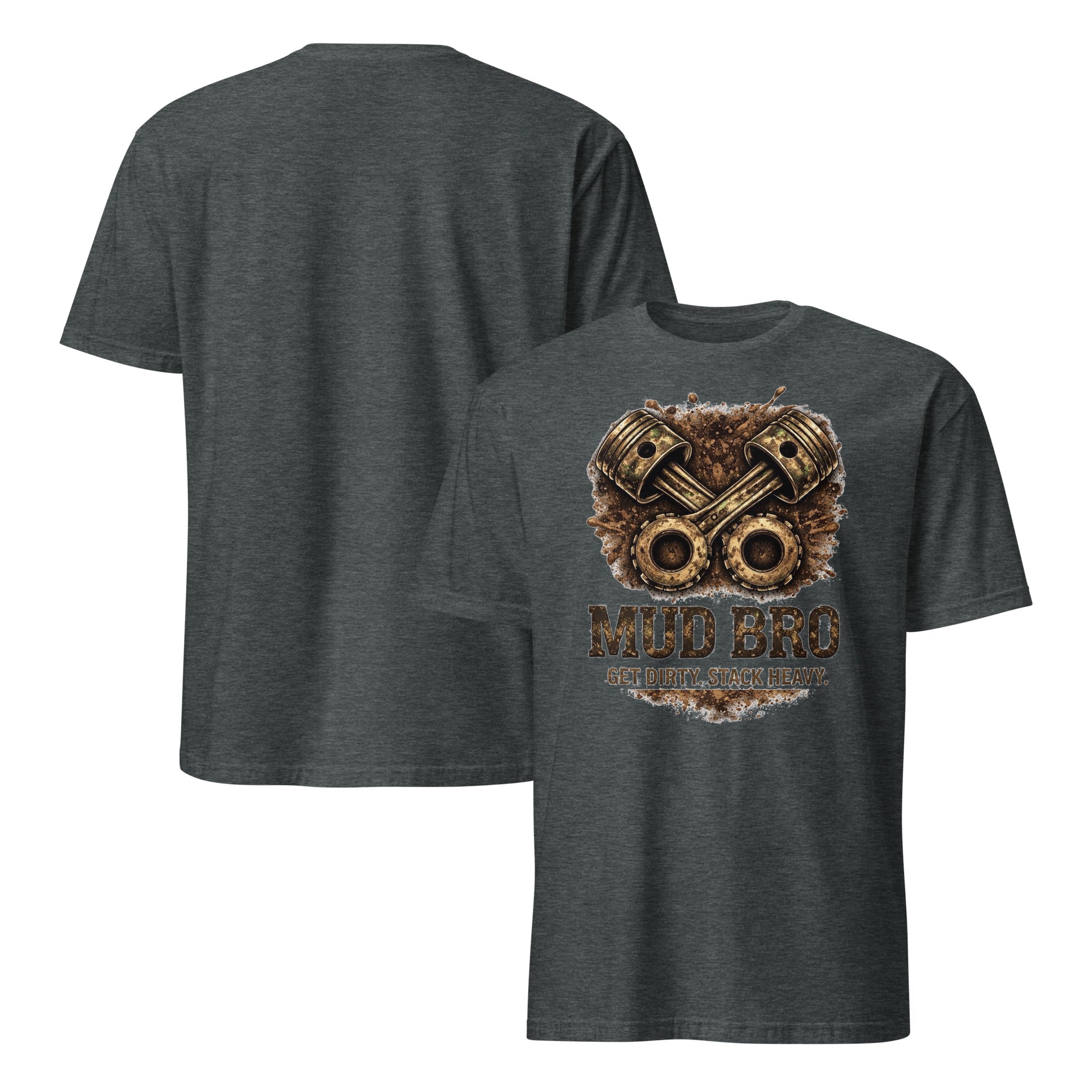 Camo Mud Bro T-Shirt by HoodNeck