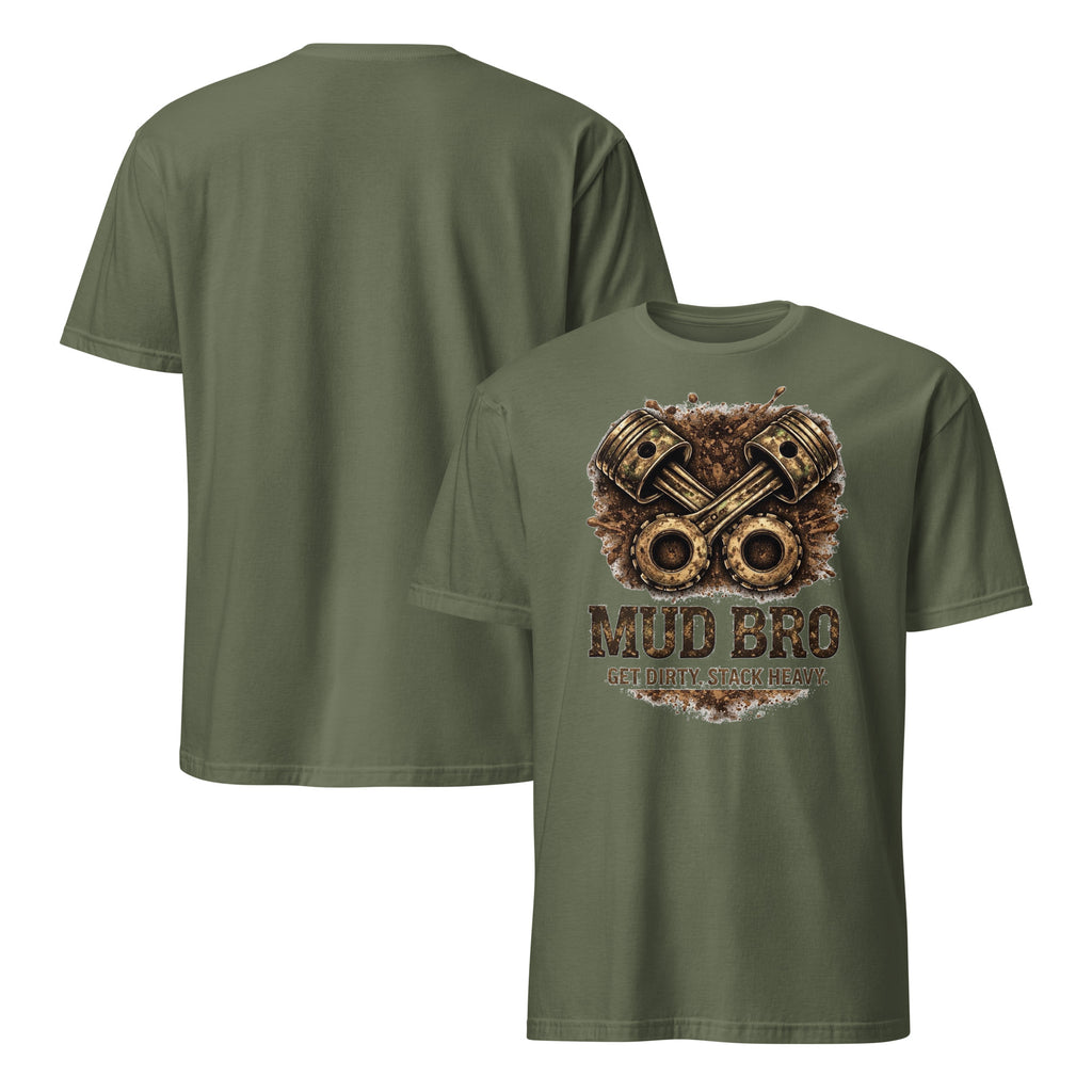 Camo Mud Bro T-Shirt by HoodNeck