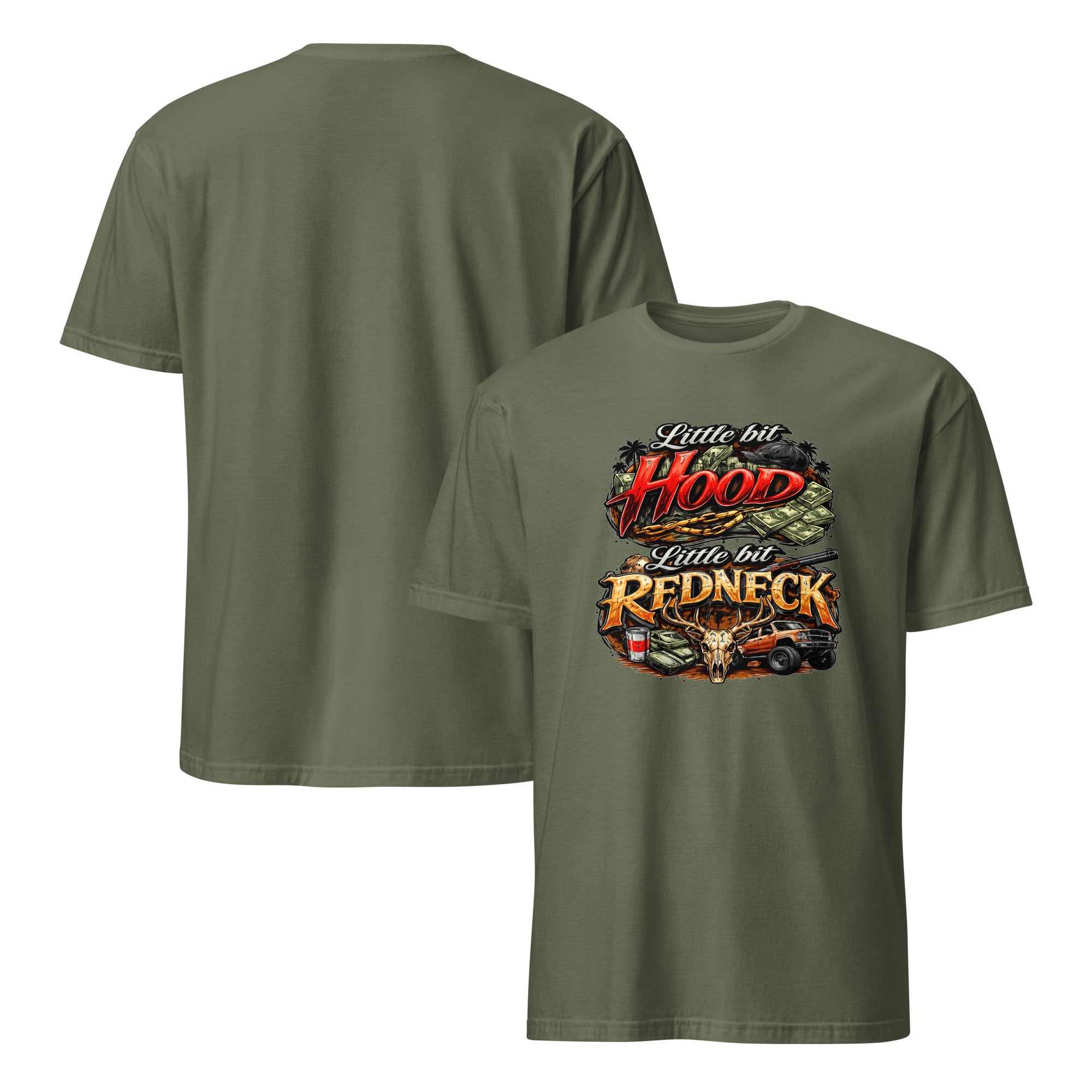 HoodNeck bucks T-Shirt by HoodNeck