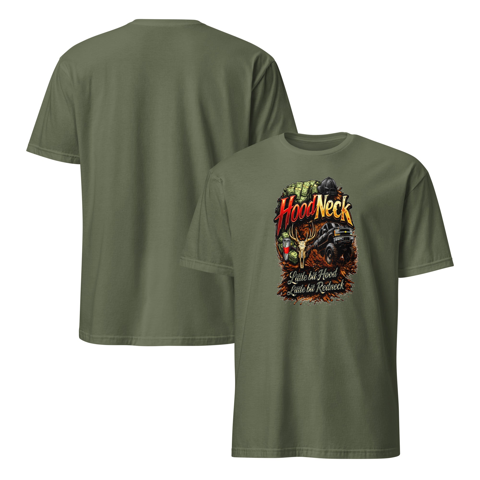 HoodNeck bucks 2 T-Shirt by HoodNeck