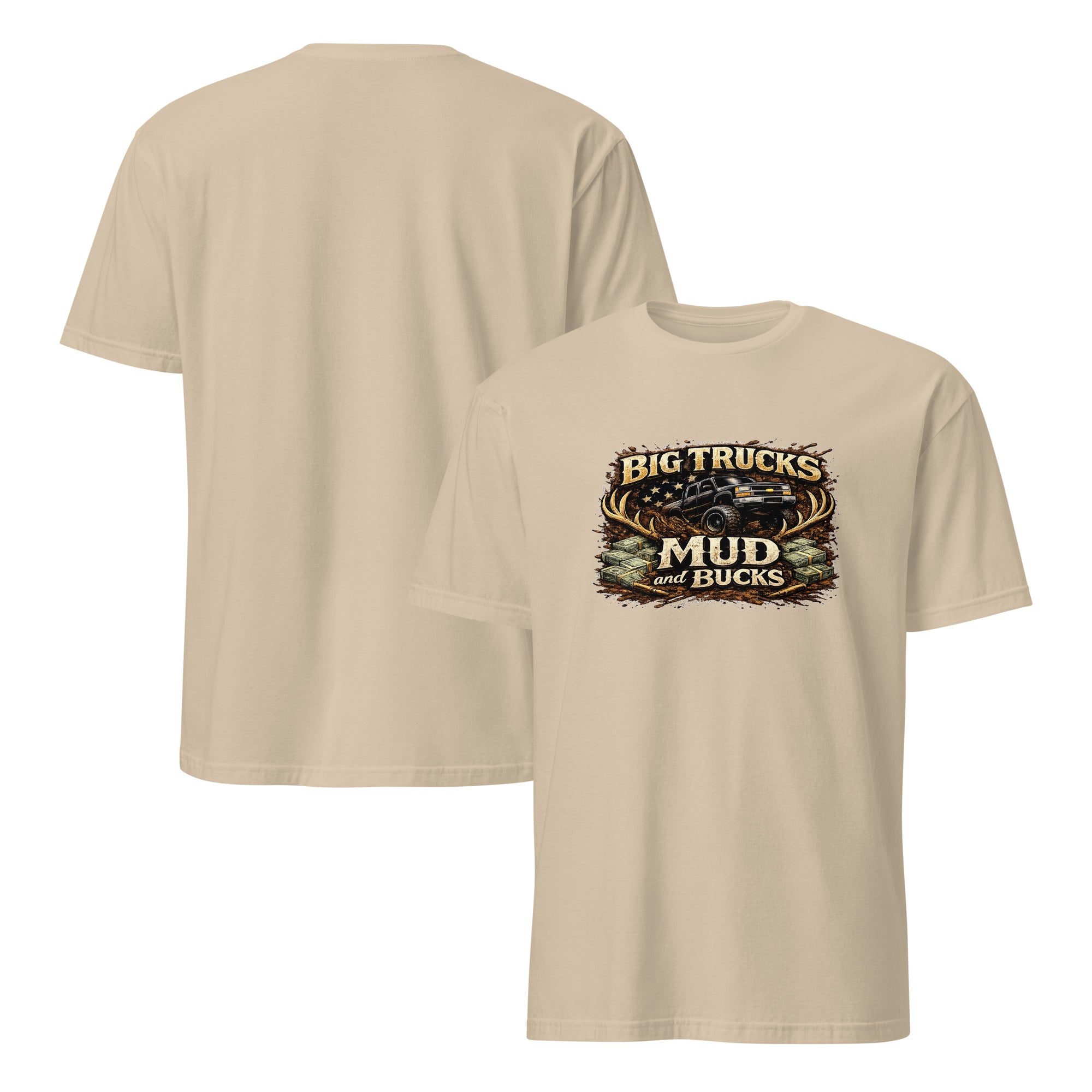 HoodNeck mud & bucks T-Shirt by HoodNeck