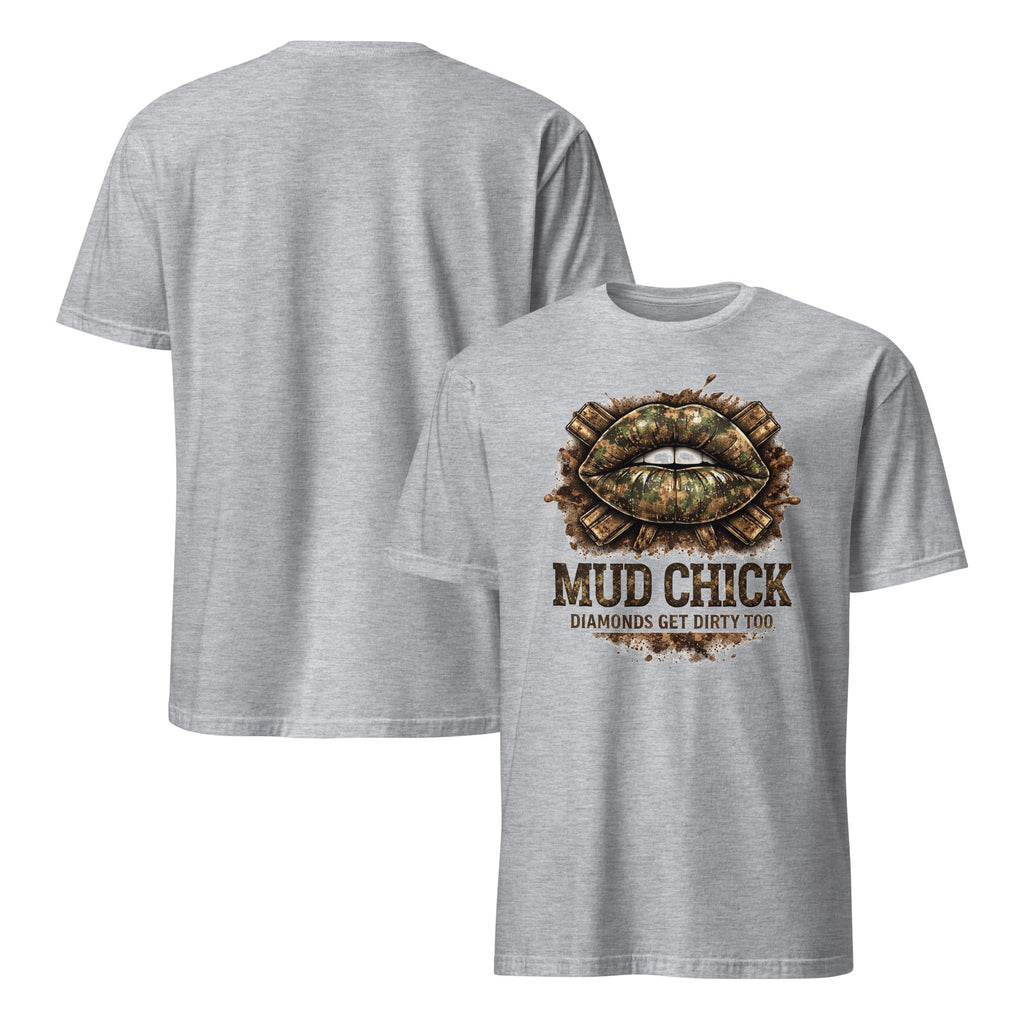 camo Mud Chick T-Shirt by HoodNeck