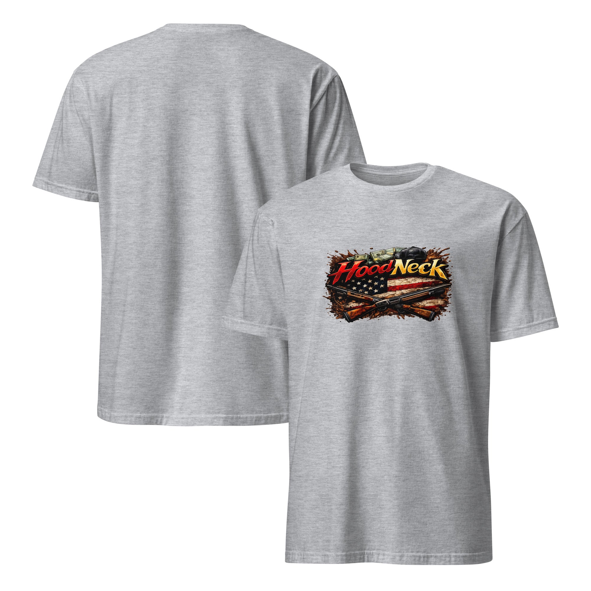 HoodNeck rifles T-Shirt by HoodNeck