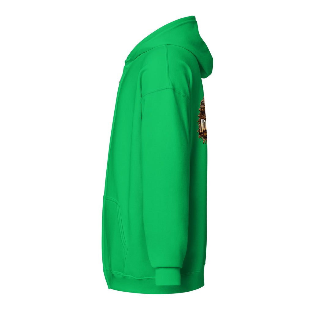 Unisex heavy blend zip hoodie by HoodNeck