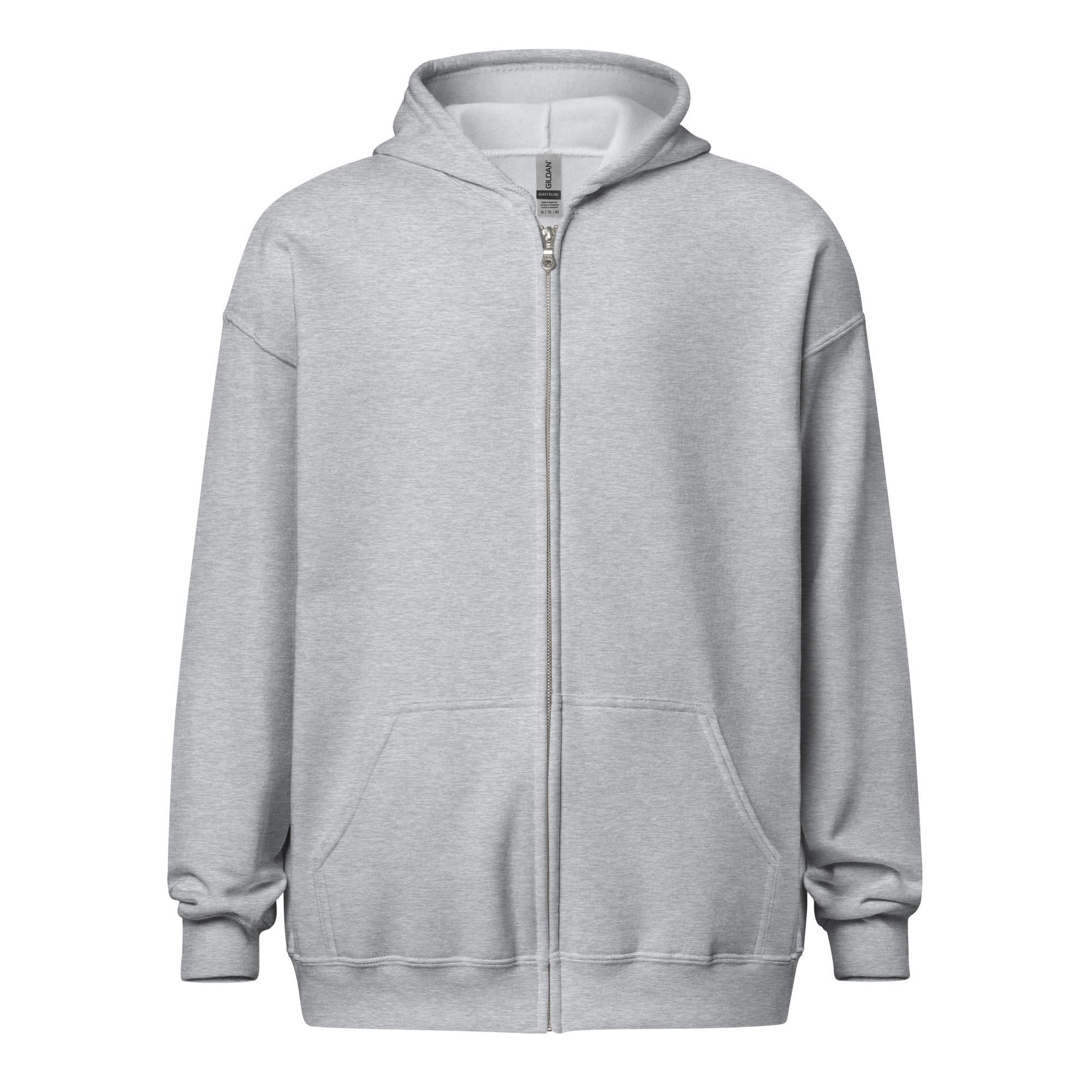 Unisex heavy blend zip hoodie by HoodNeck