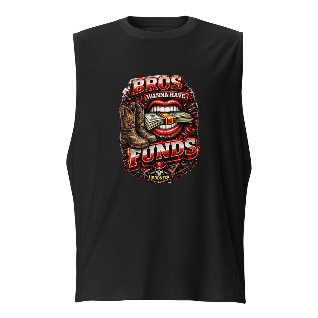 Bros funds Muscle Shirt by HoodNeck