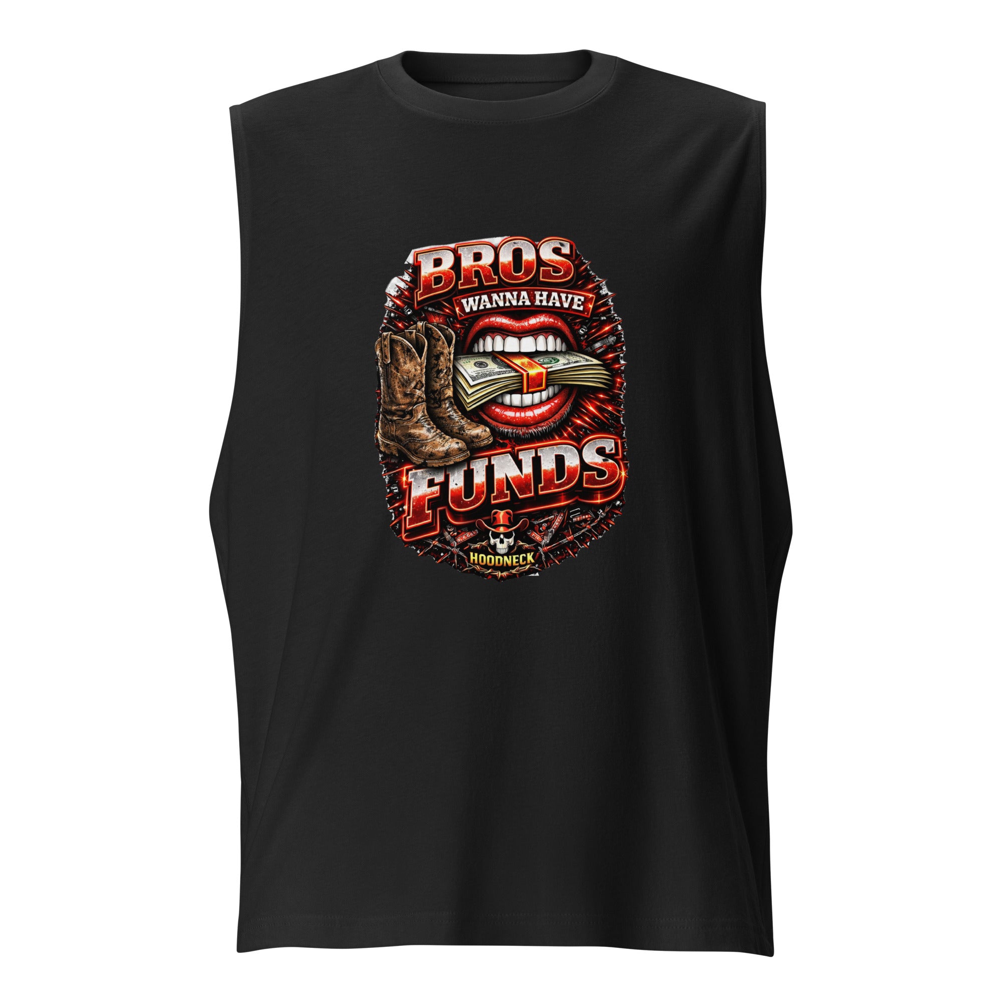 Bros funds Muscle Shirt by HoodNeck