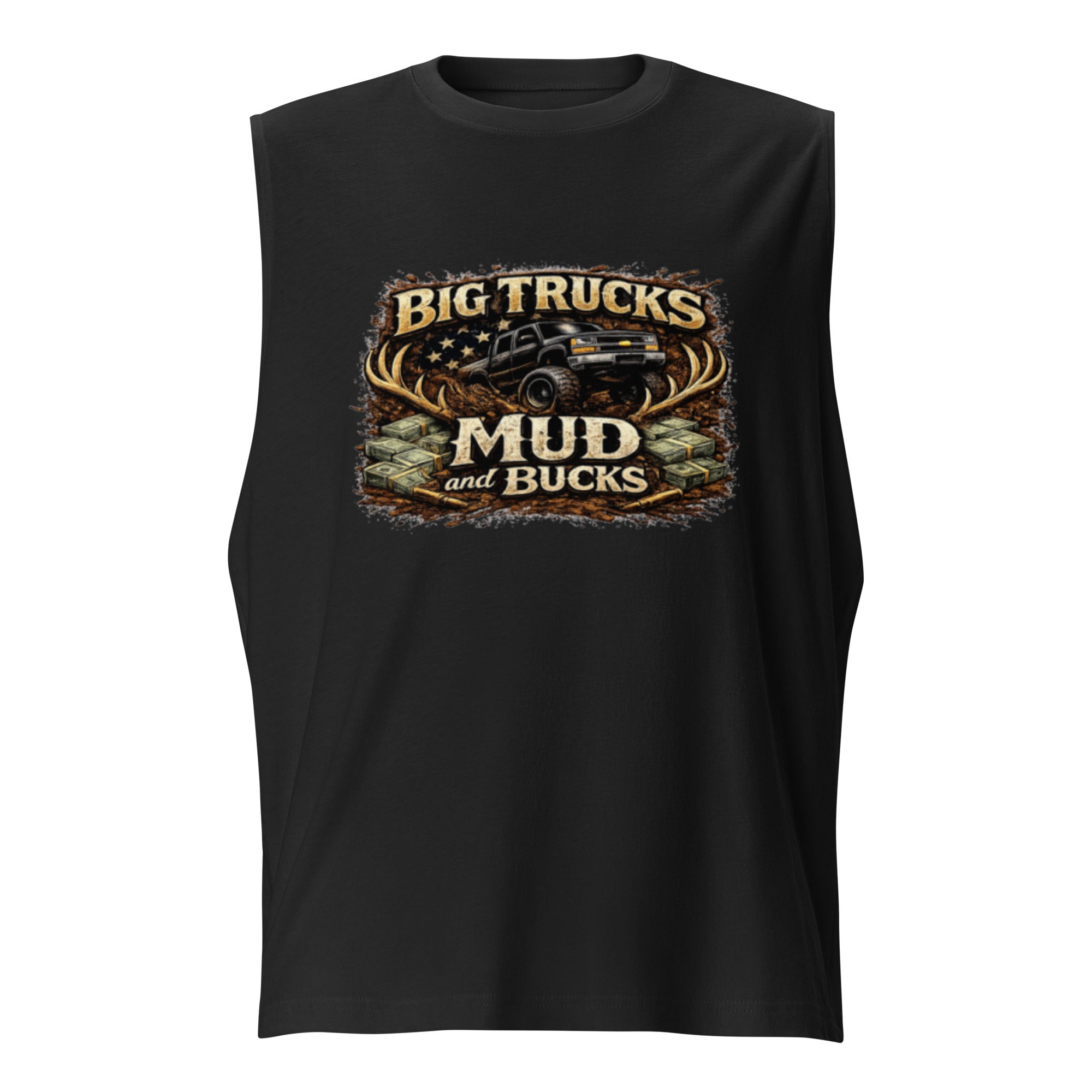 Mud and bucks Muscle Shirt by HoodNeck