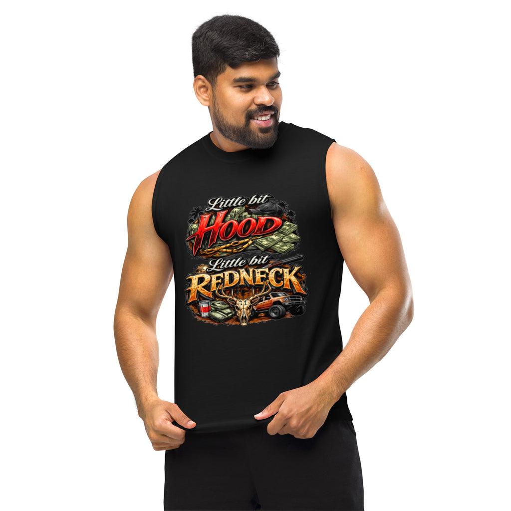 Lil bit Muscle Shirt by HoodNeck