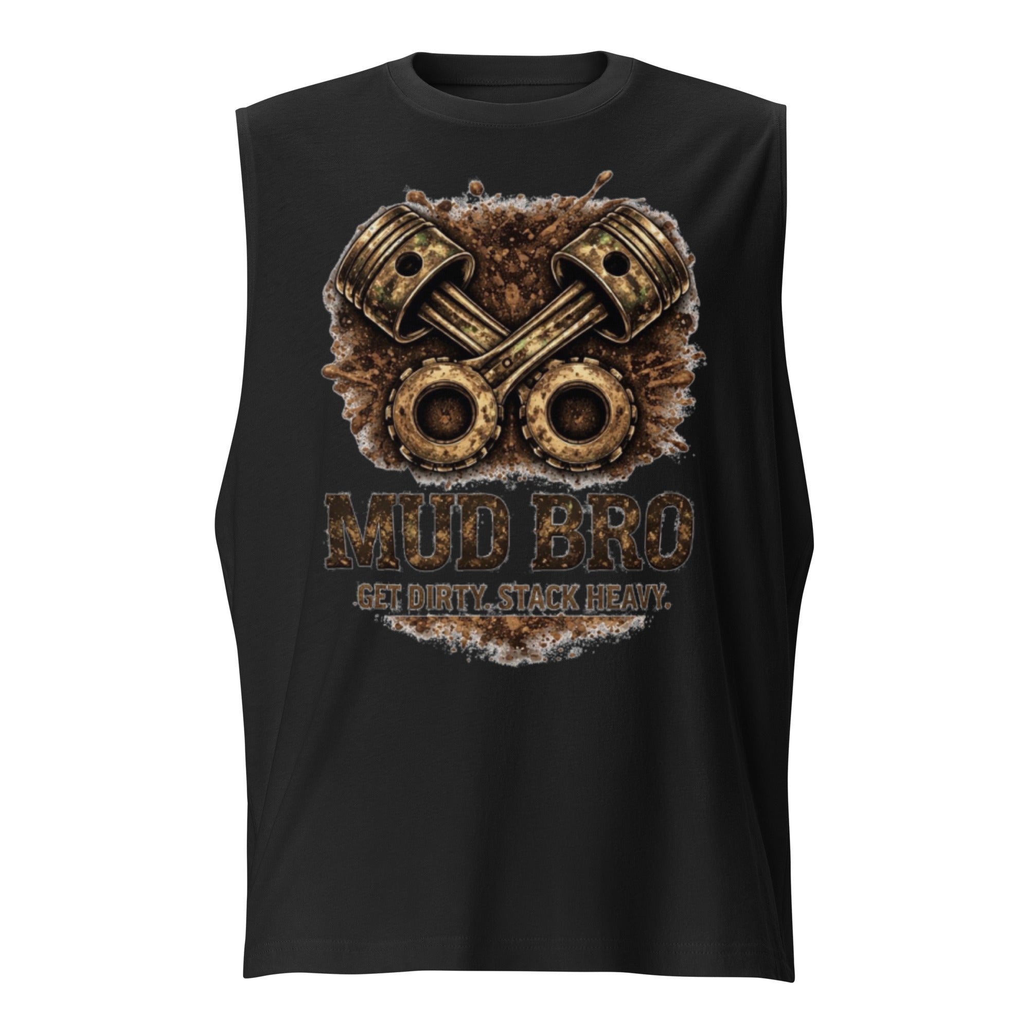 Camo mud bro Muscle Shirt by HoodNeck