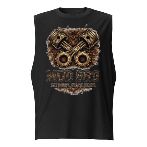 Camo mud bro Muscle Shirt by HoodNeck
