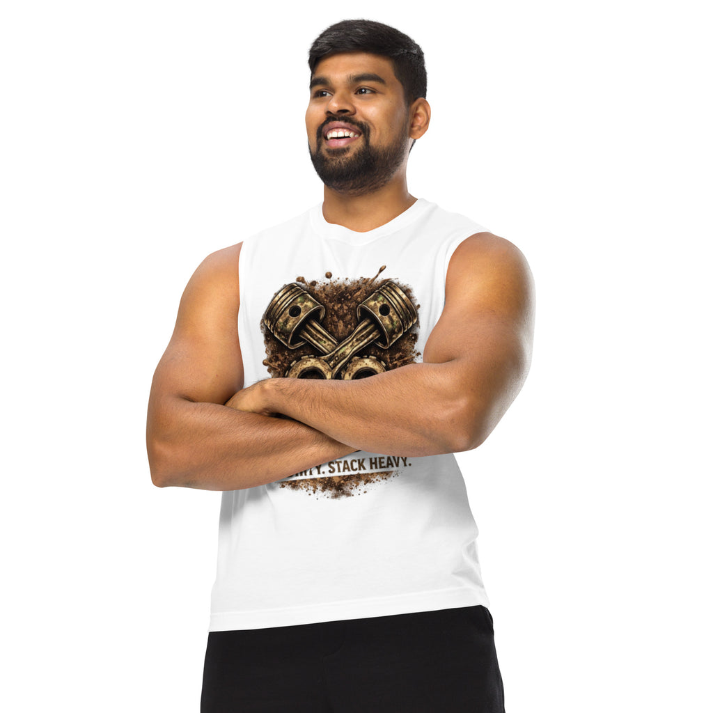 Camo mud bro Muscle Shirt by HoodNeck