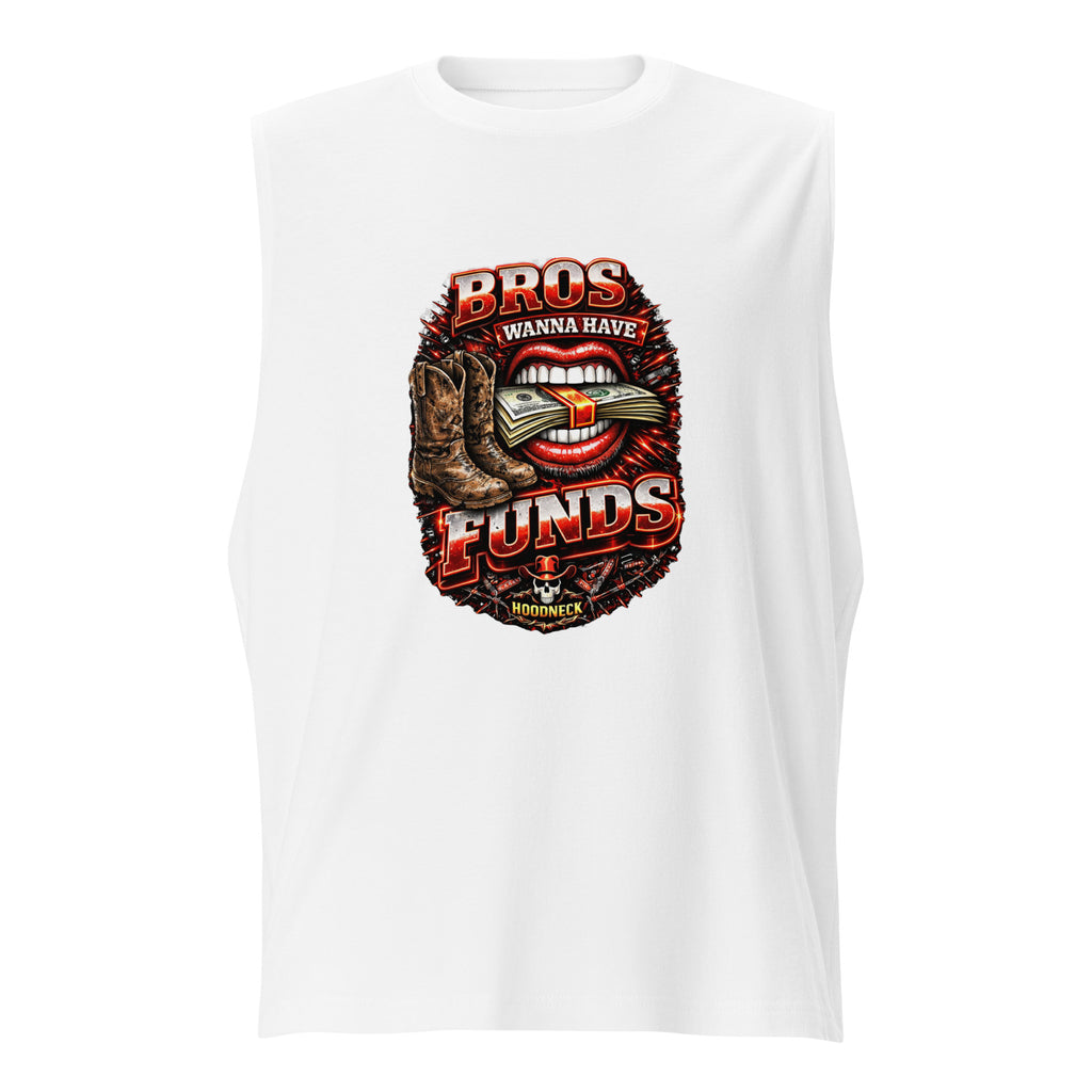 Bros funds Muscle Shirt by HoodNeck