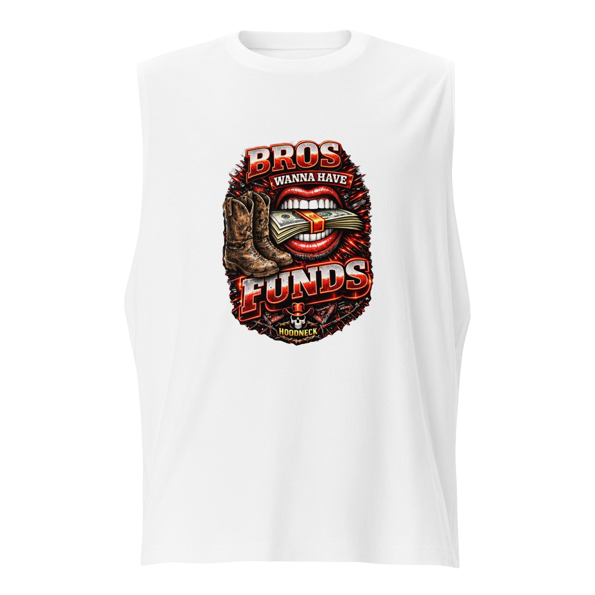 Bros funds Muscle Shirt by HoodNeck