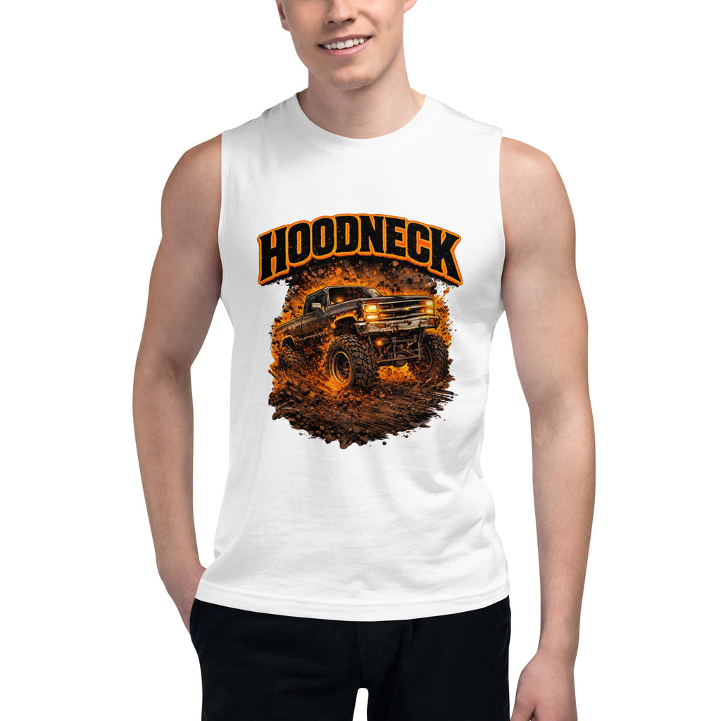 Neon HoodNeck Muscle Shirt by HoodNeck