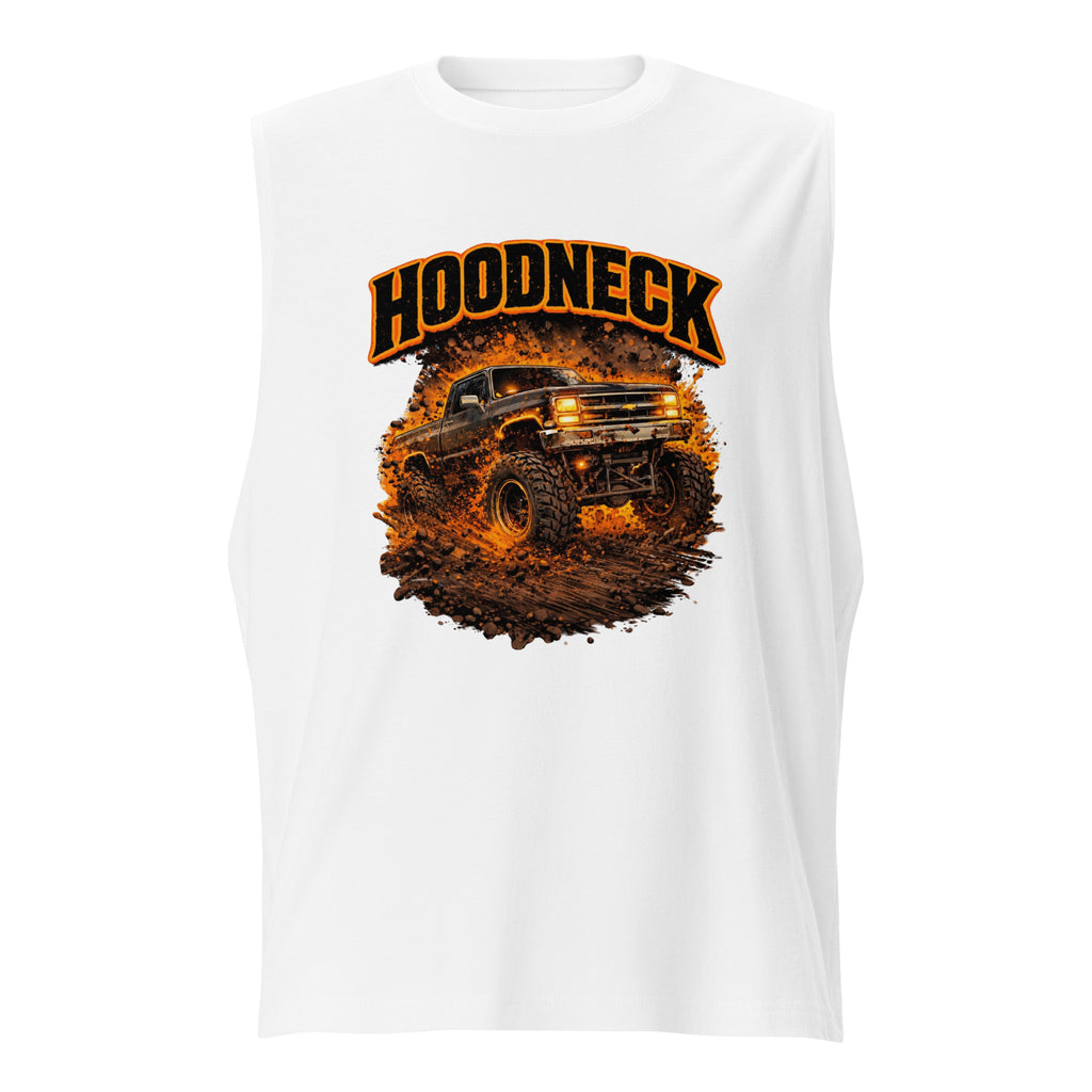 Neon HoodNeck Muscle Shirt by HoodNeck