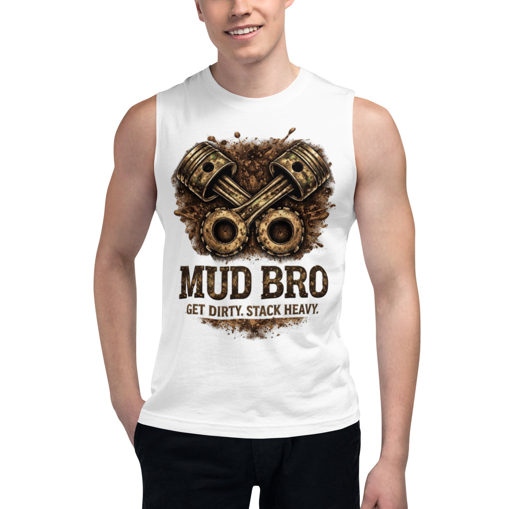 Camo mud bro Muscle Shirt by HoodNeck