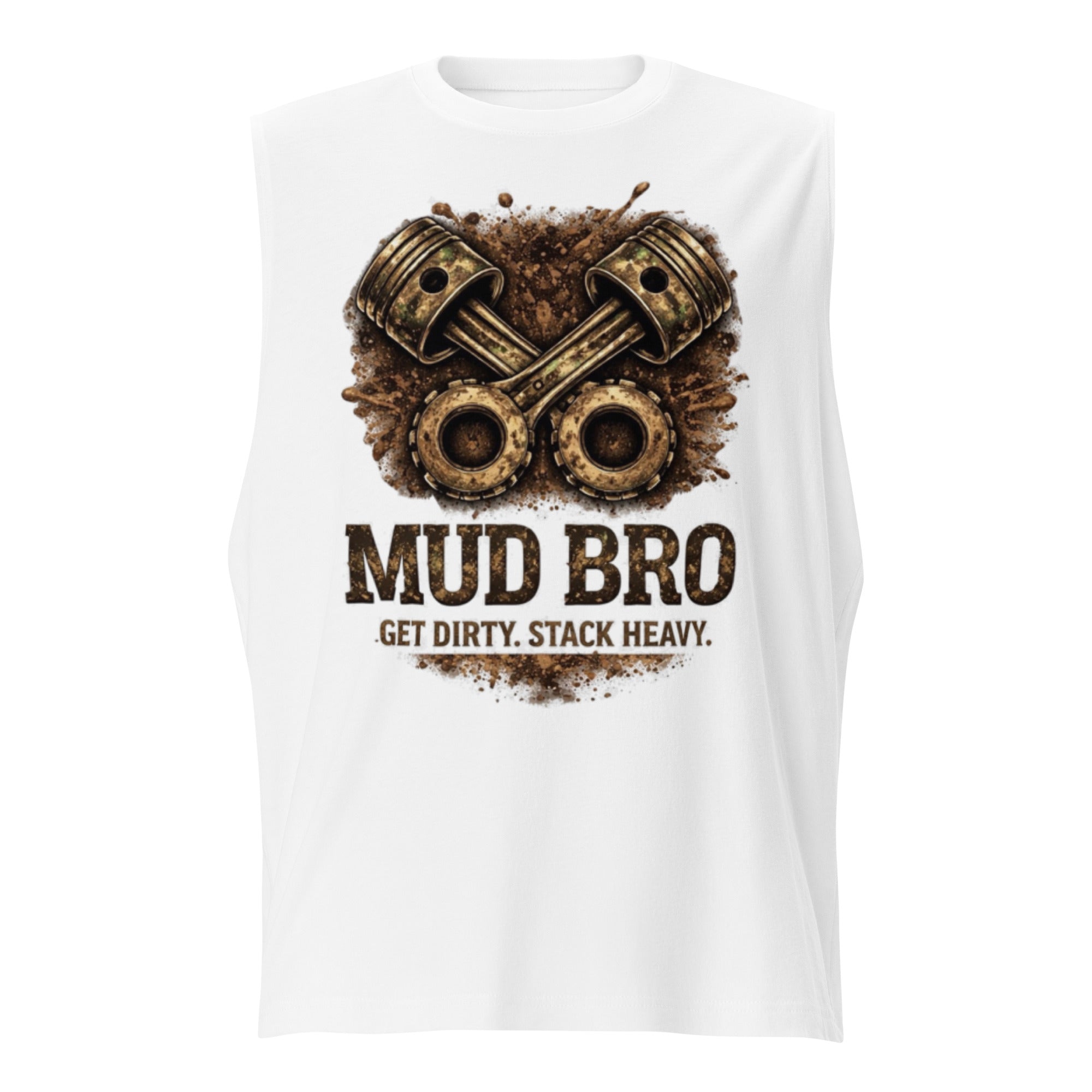 Camo mud bro Muscle Shirt by HoodNeck
