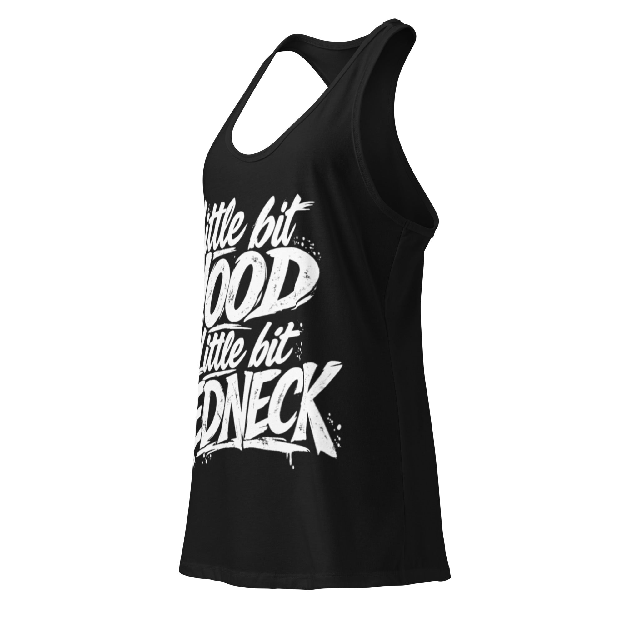 Little bit racerback tank top by HoodNeck