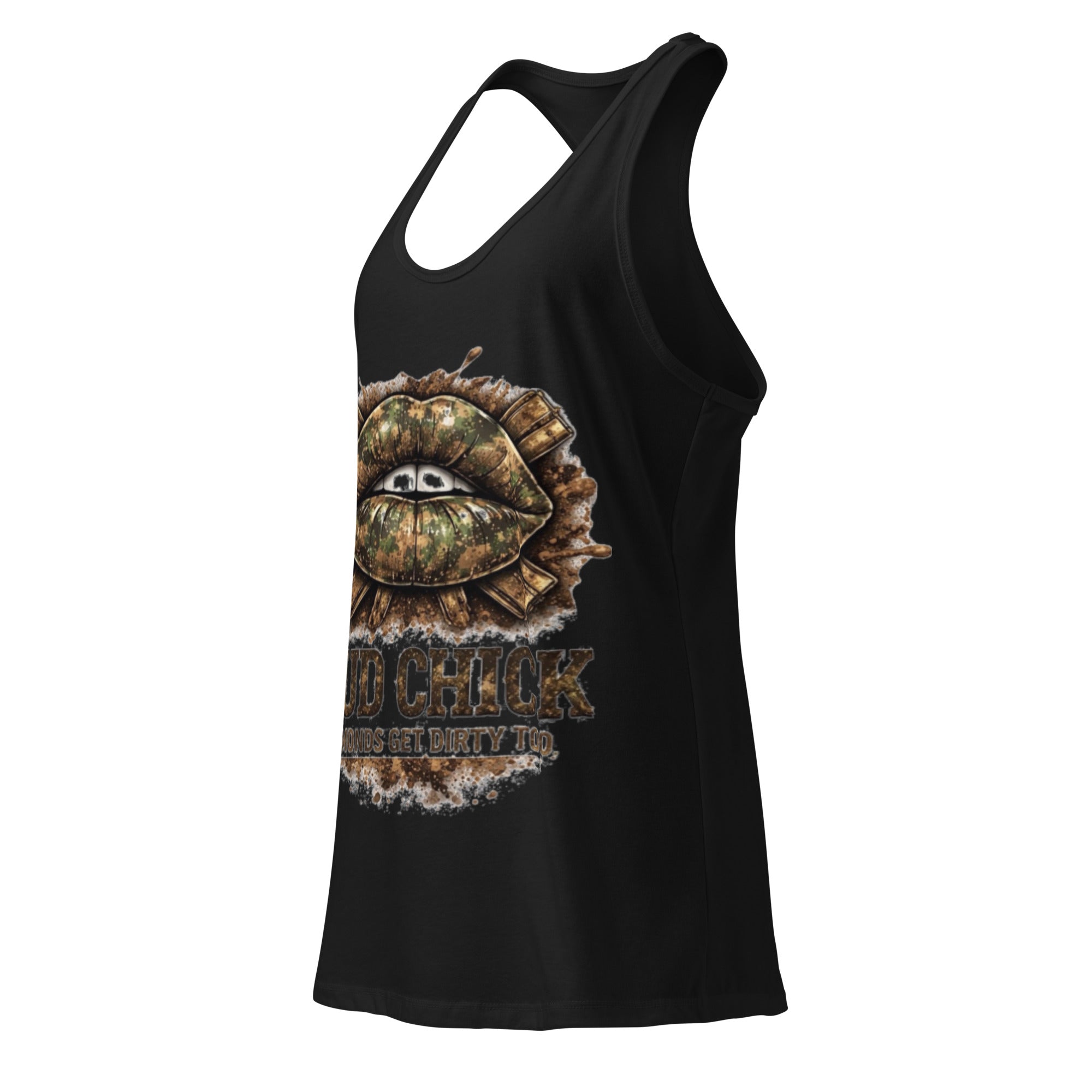 Women’s camo tank top by HoodNeck
