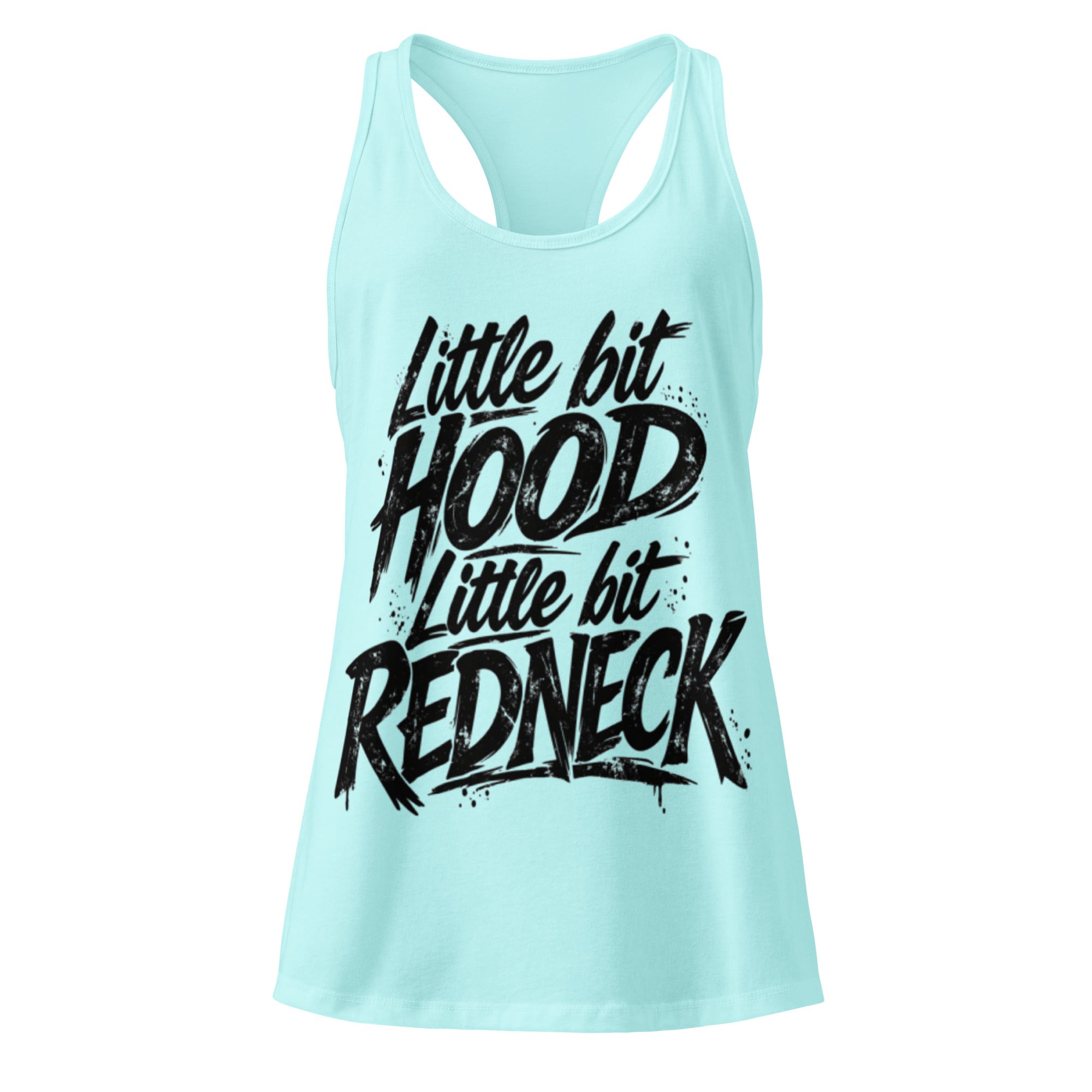 Little bit racerback tank top by HoodNeck