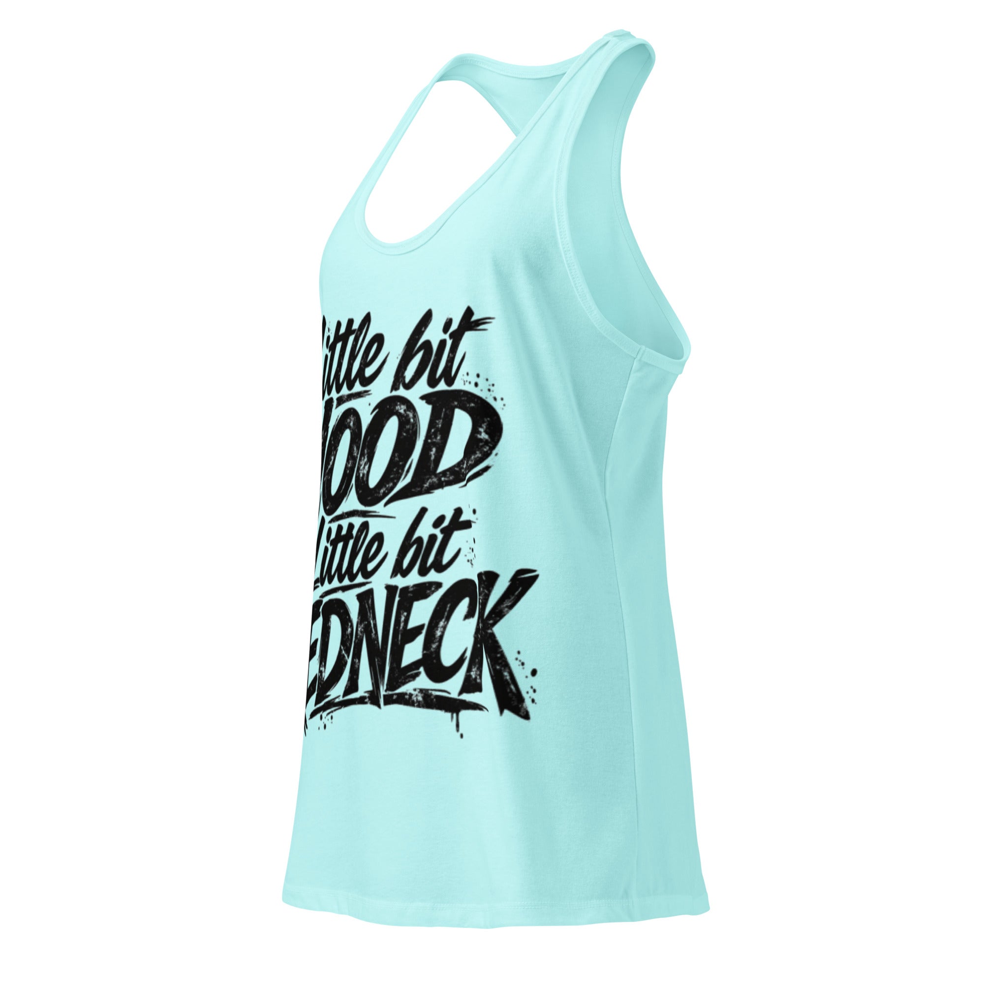 Little bit racerback tank top by HoodNeck