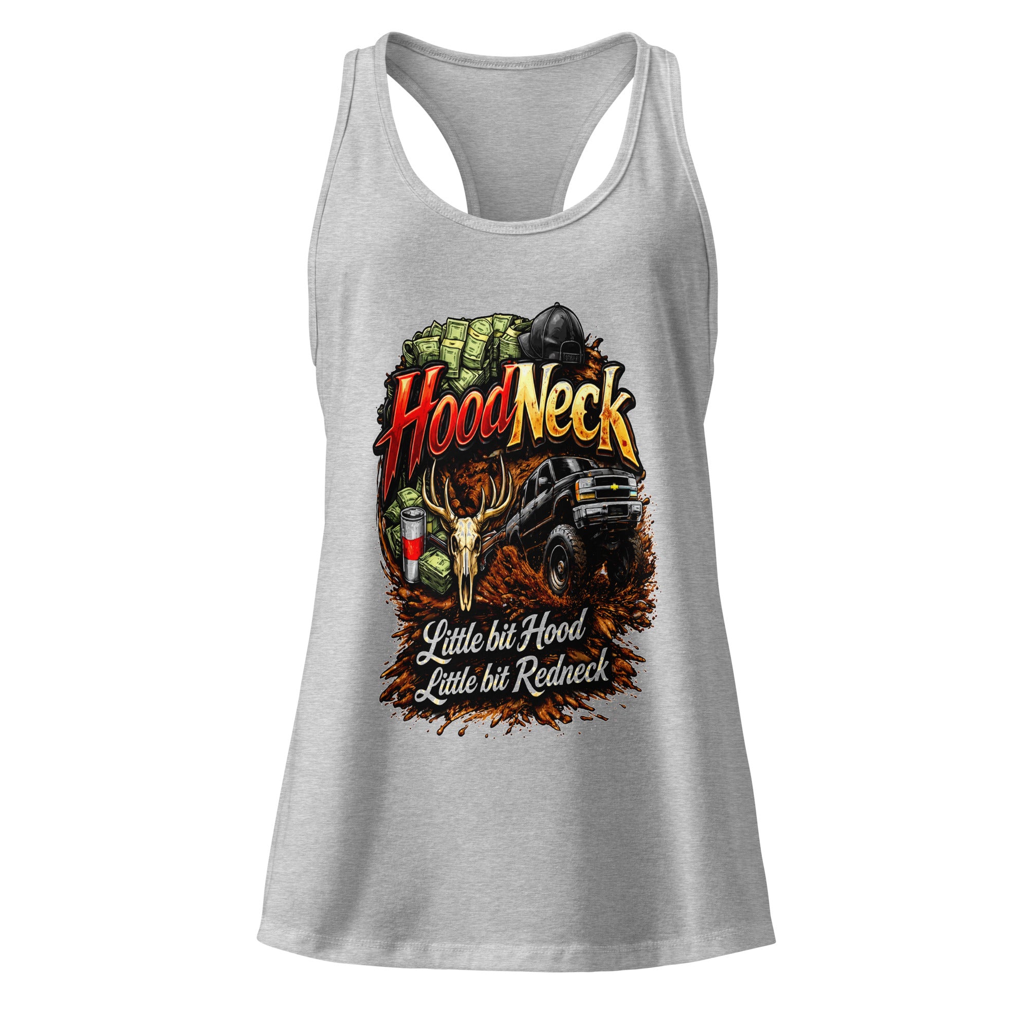 Women’s buck 2 tank top by HoodNeck
