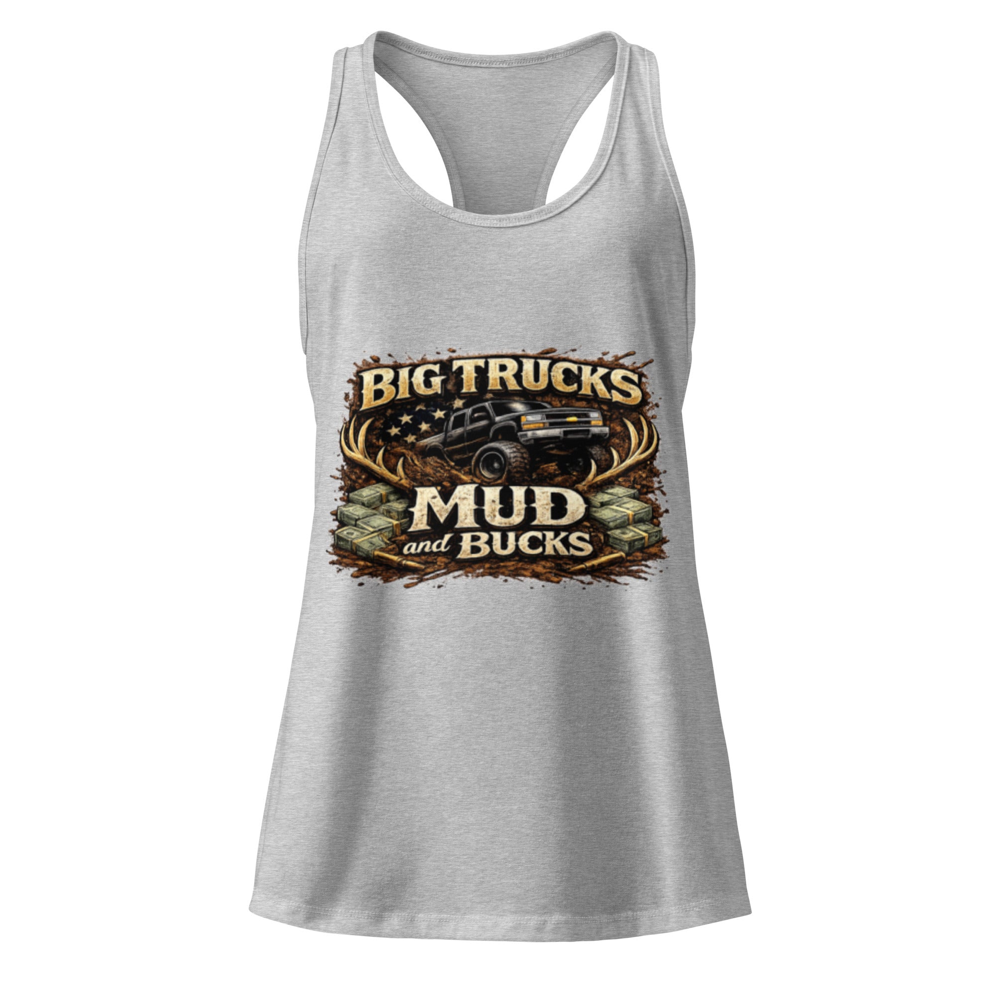 Women’s mud & bucks tank top by HoodNeck