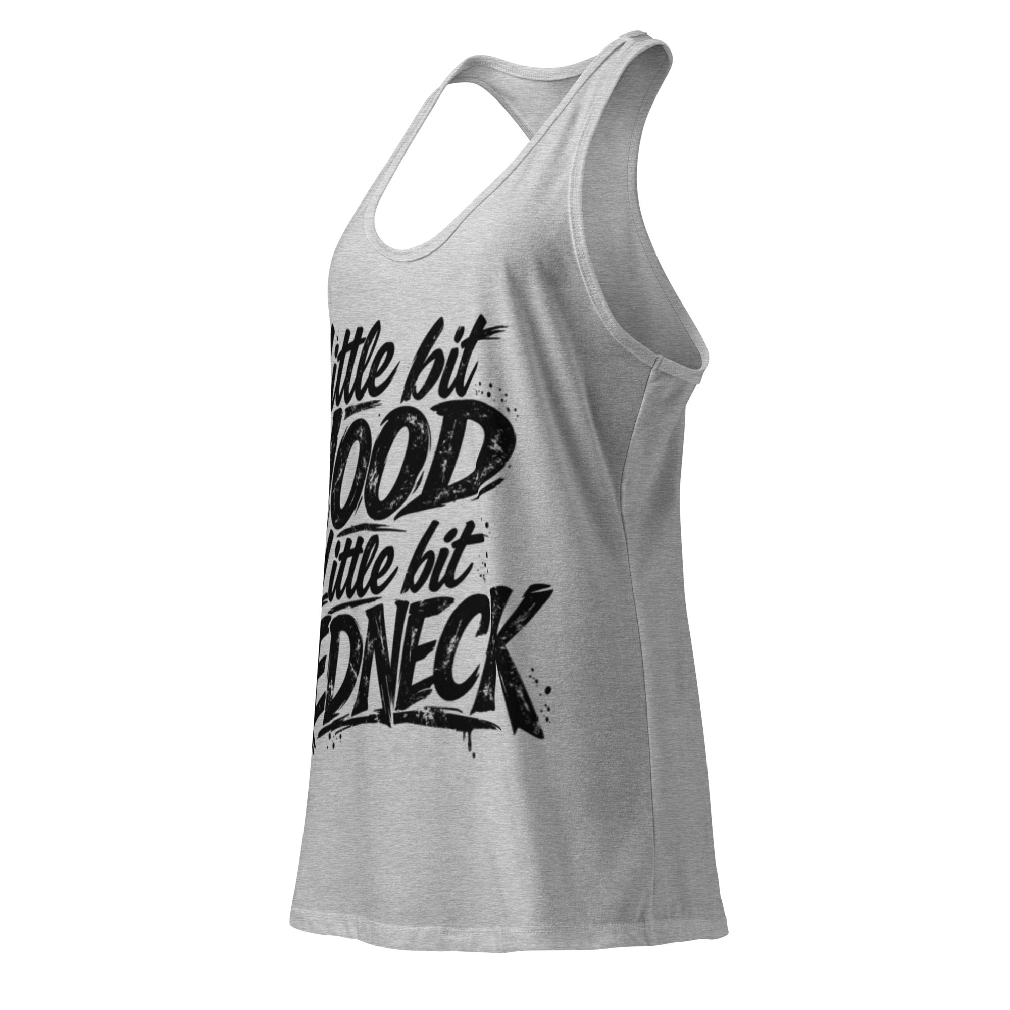 Little bit racerback tank top by HoodNeck