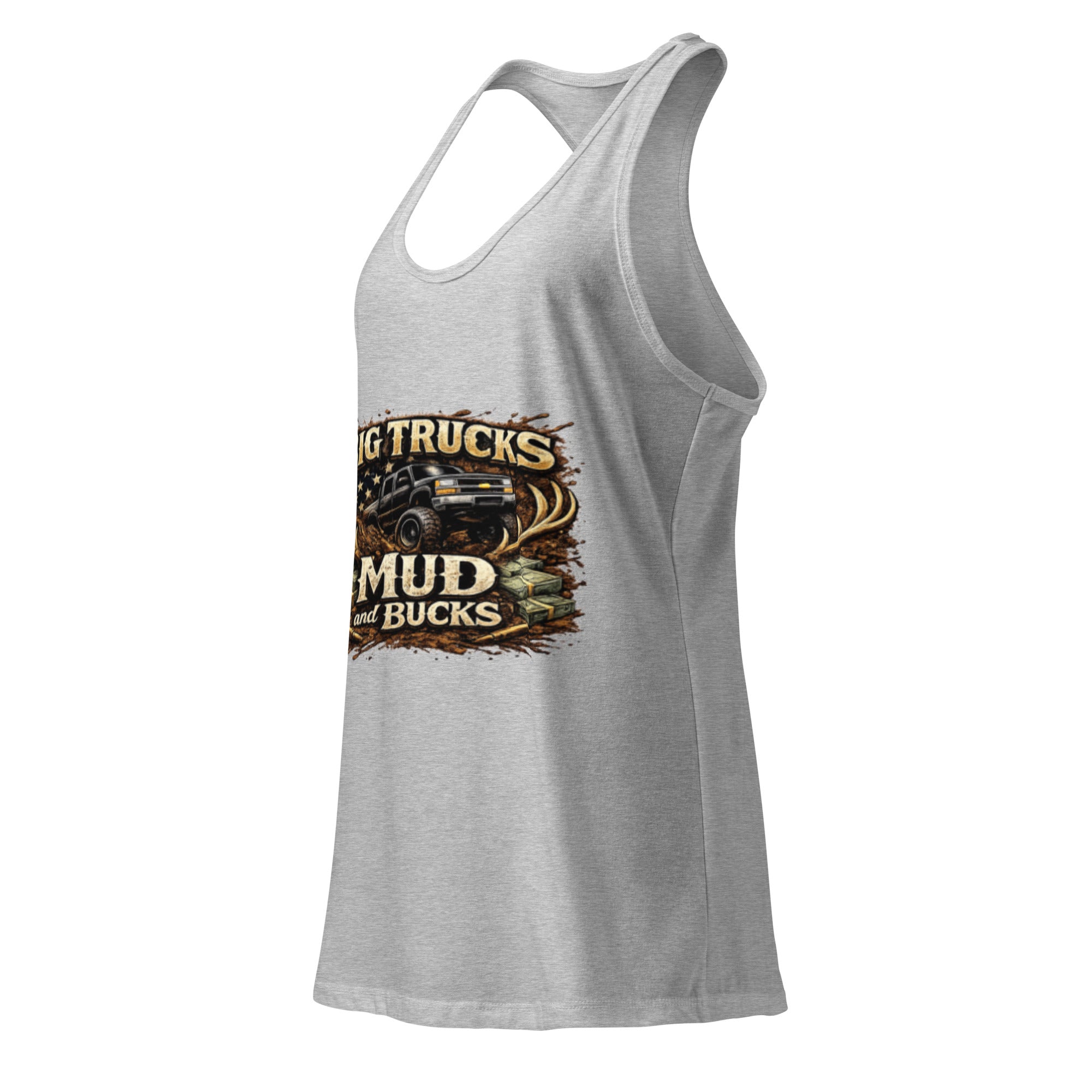 Women’s mud & bucks tank top by HoodNeck