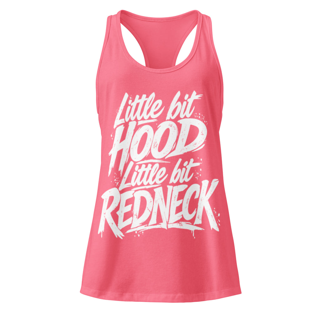 Little bit racerback tank top by HoodNeck