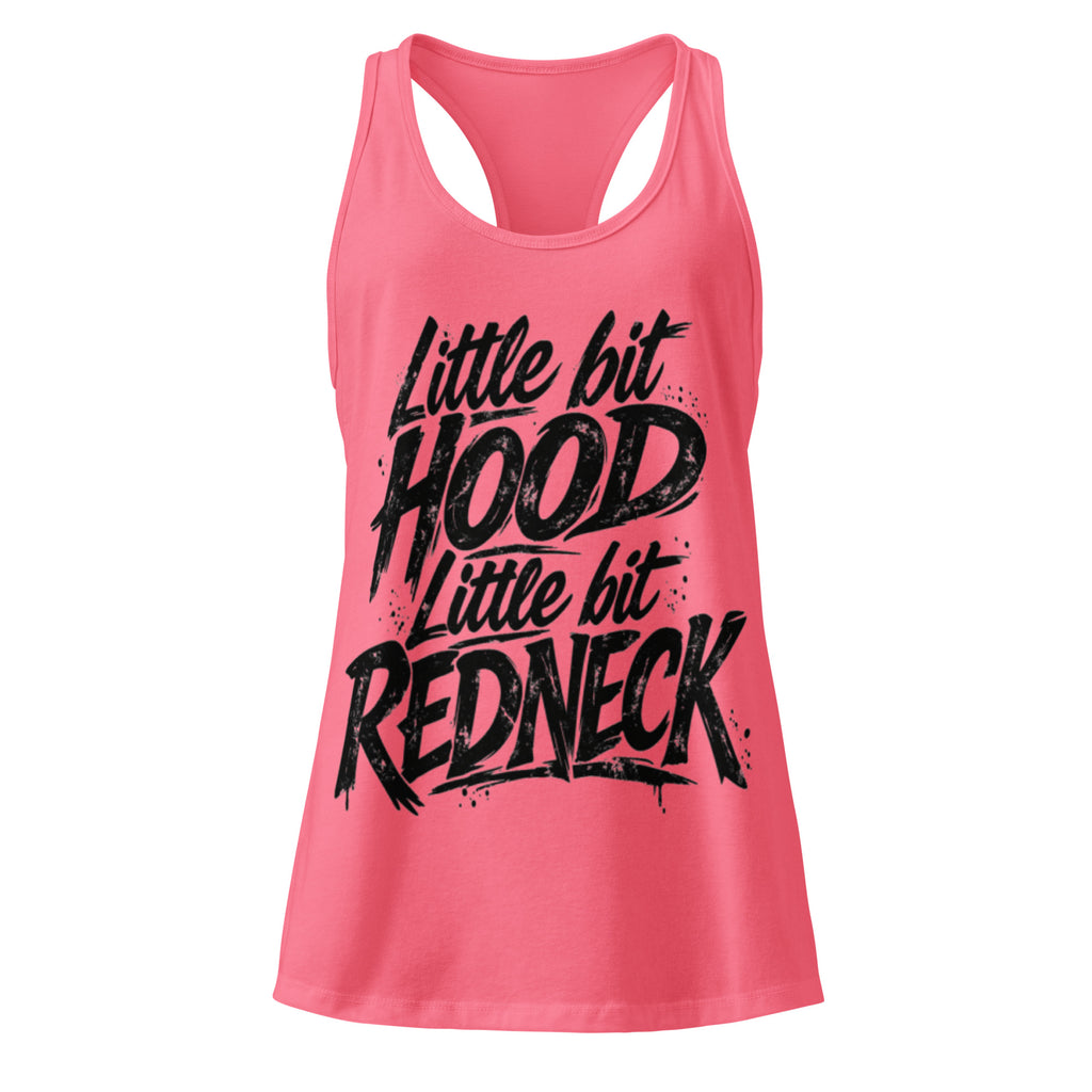 Little bit racerback tank top by HoodNeck