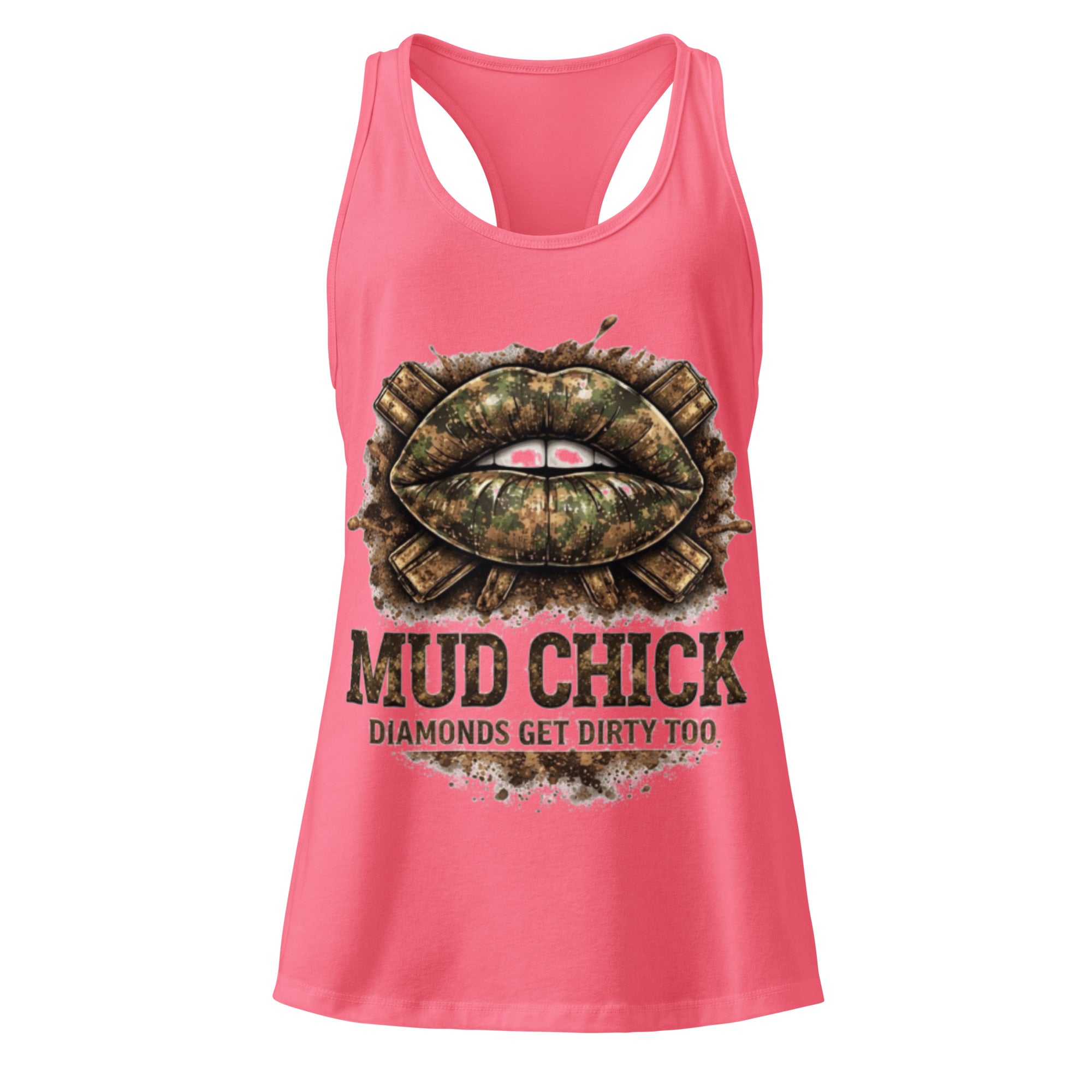 Women’s camo tank top by HoodNeck