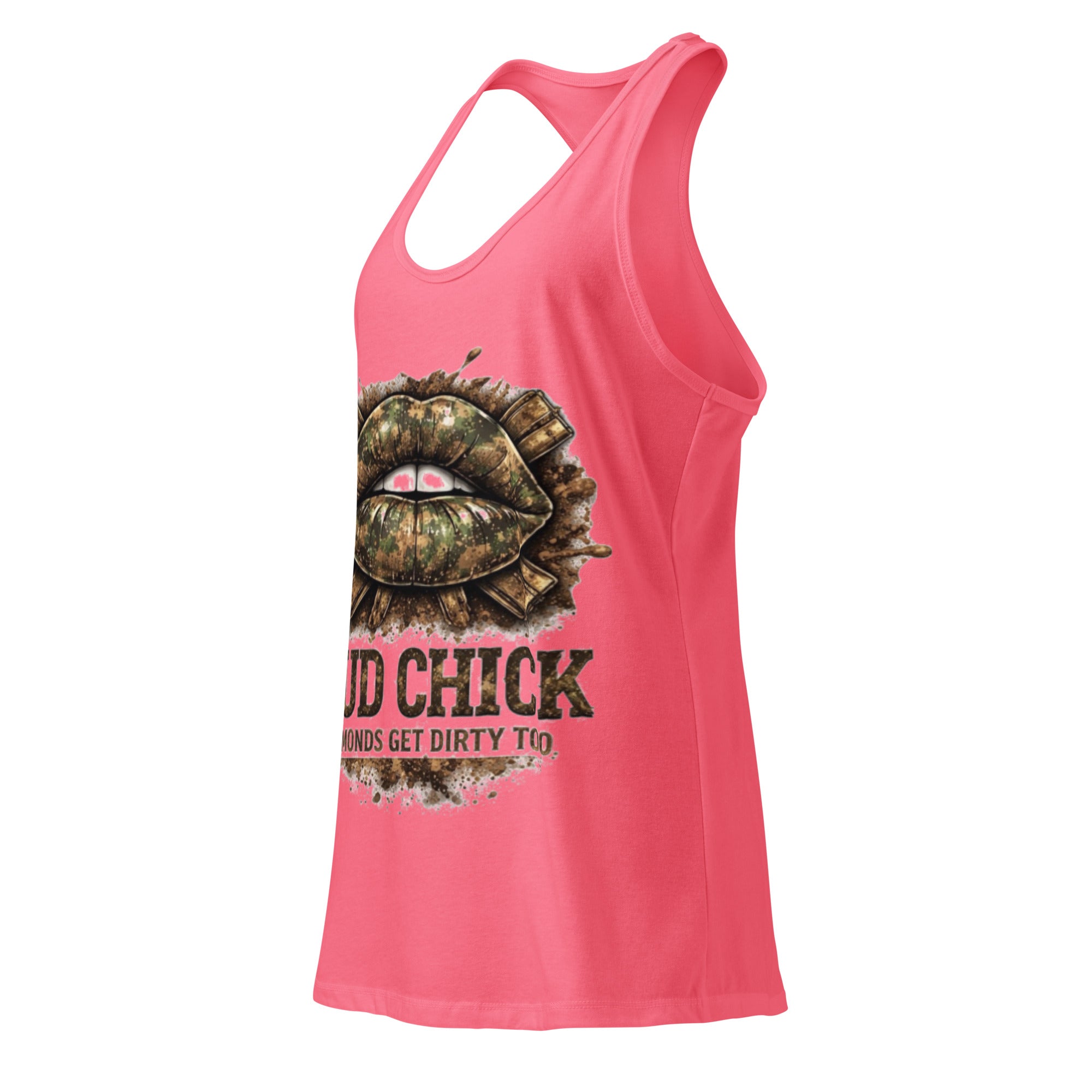Women’s camo tank top by HoodNeck