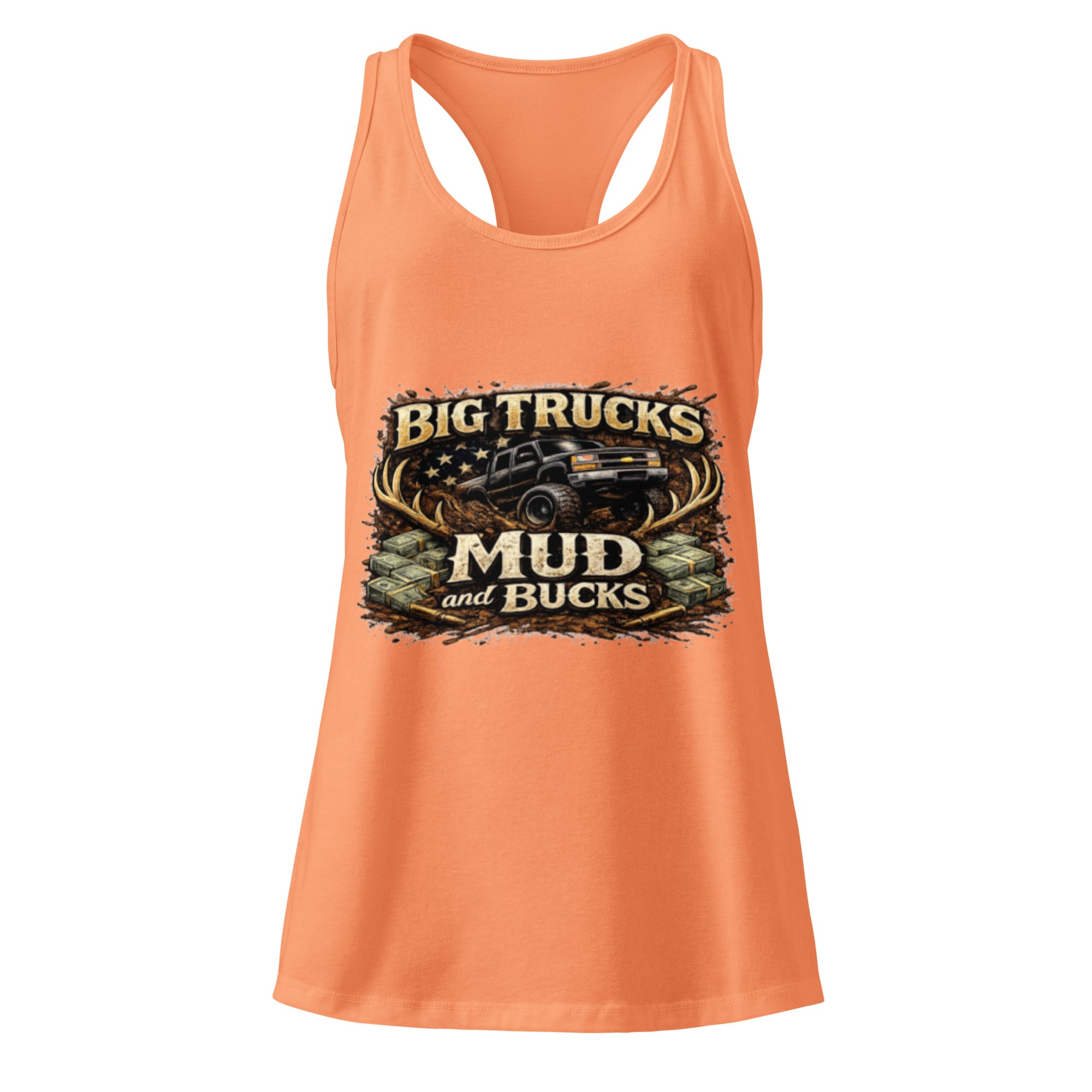 Women’s mud & bucks tank top by HoodNeck