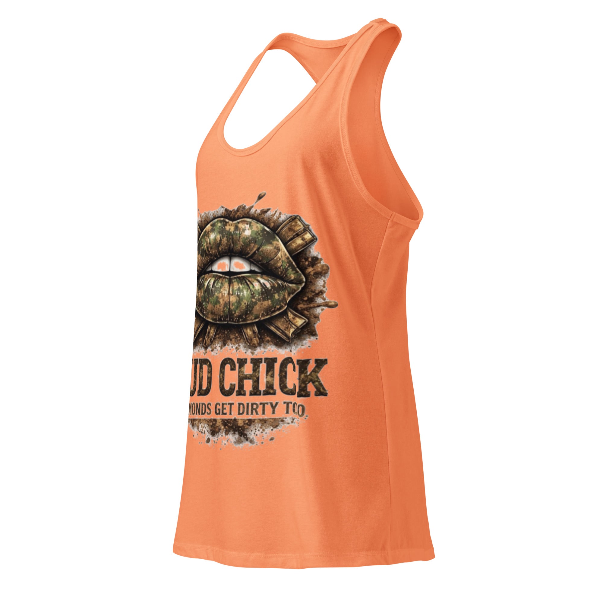 Women’s camo tank top by HoodNeck