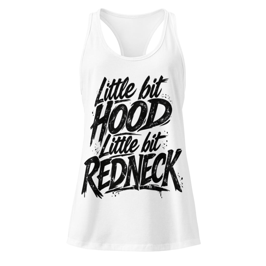 Little bit racerback tank top by HoodNeck