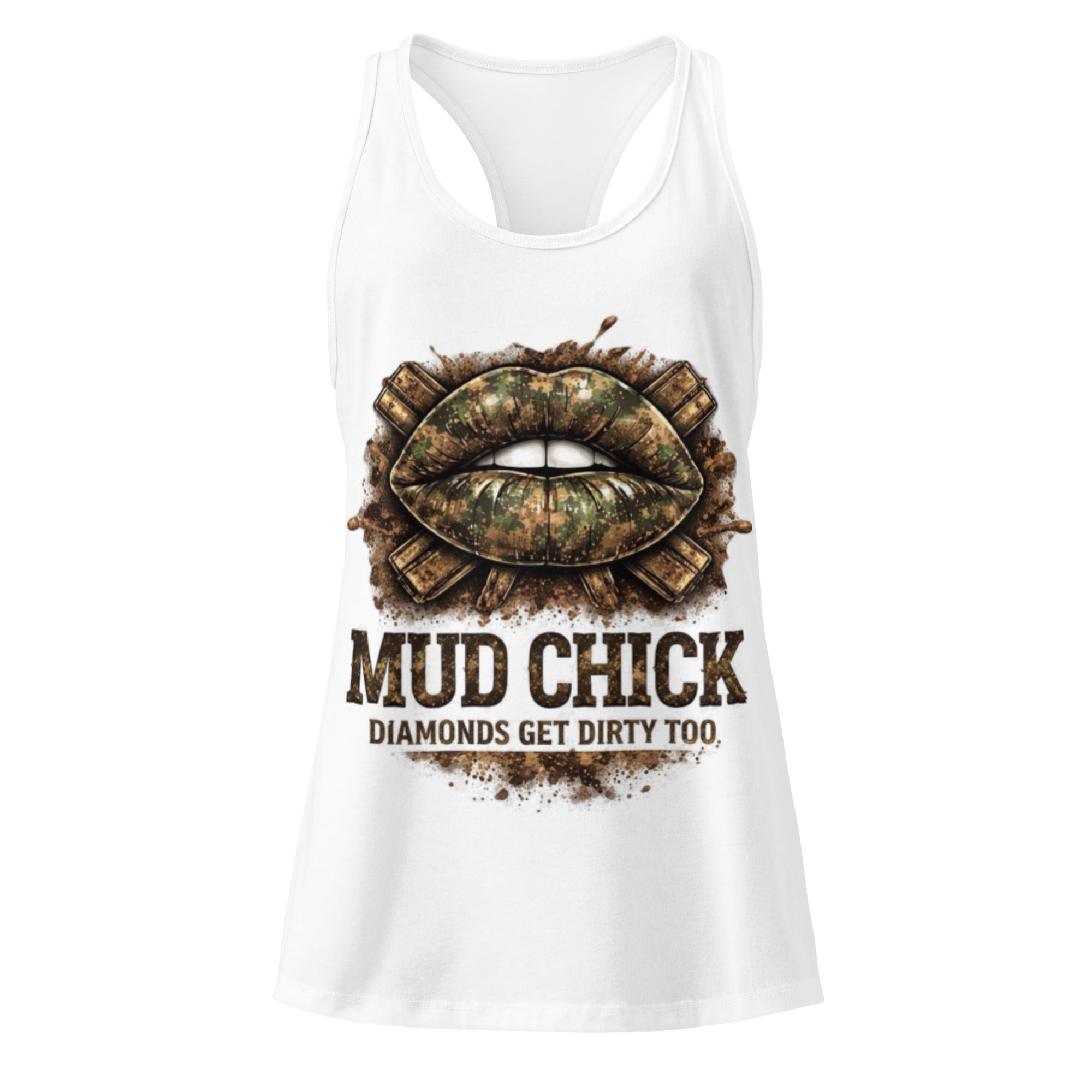 Women’s camo tank top by HoodNeck