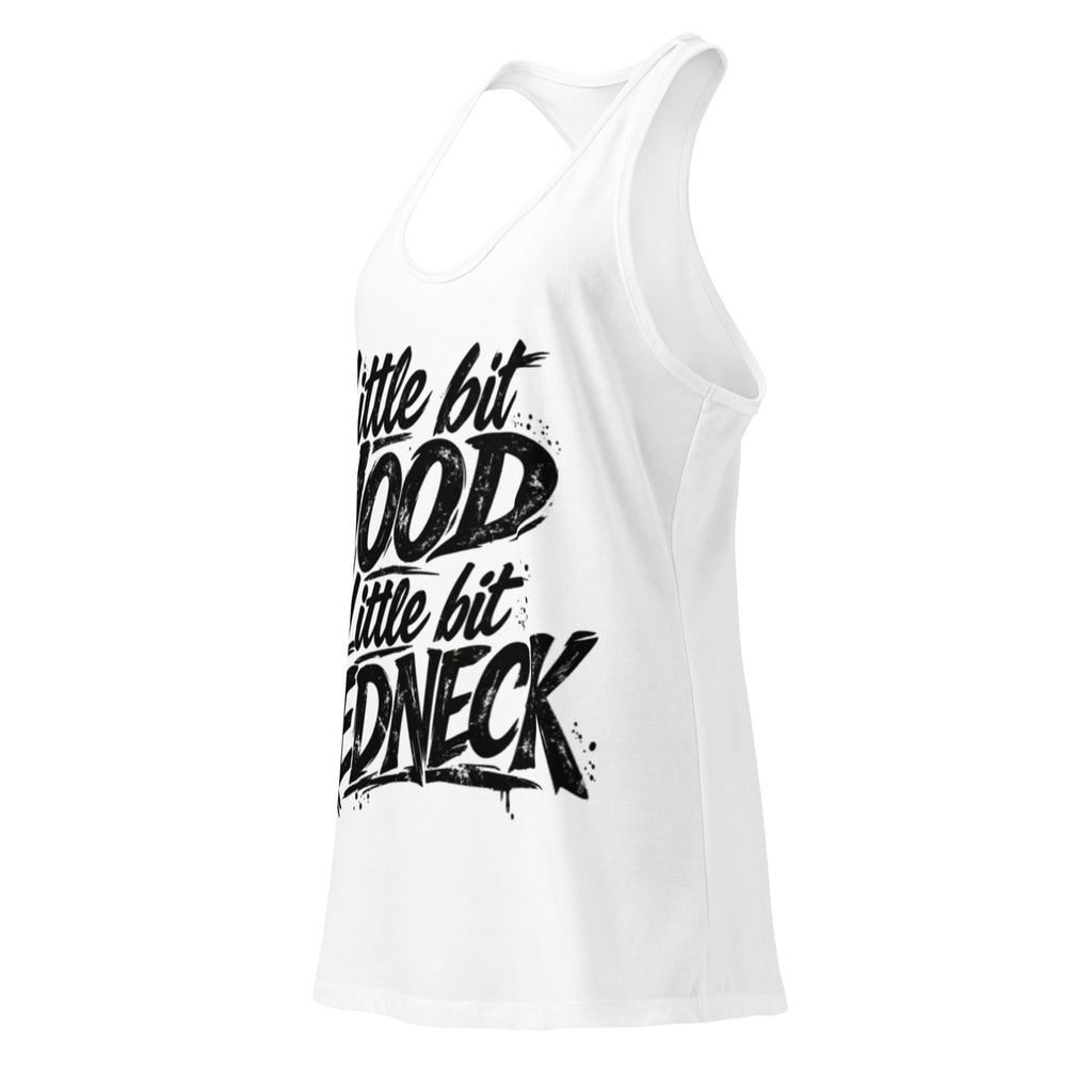 Little bit racerback tank top by HoodNeck